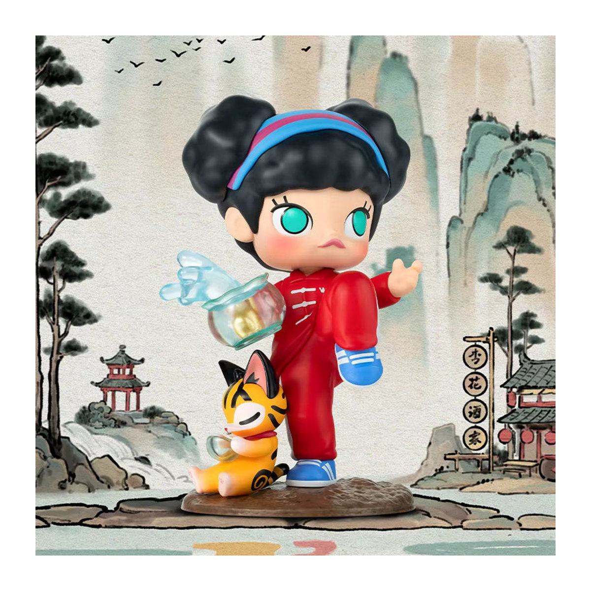 POP MART Matchless 14th Anniversary Series Blind Box Actionfigur aus Kunststoff, mehrfarbig - Bild 2