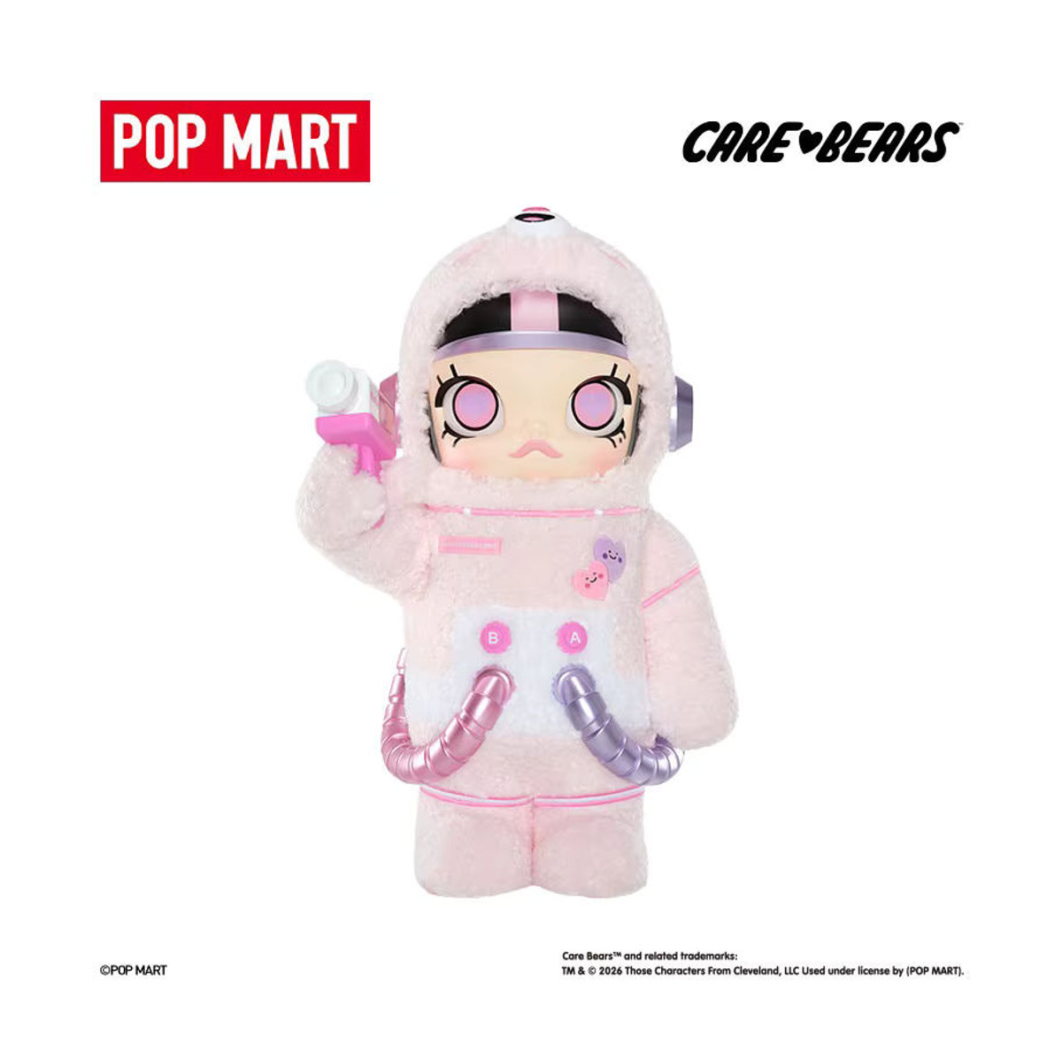 POP MART MEGA SPACE MOLLY Care Bears Serie Action-Anime-Figuren in Rosa - Bild 6