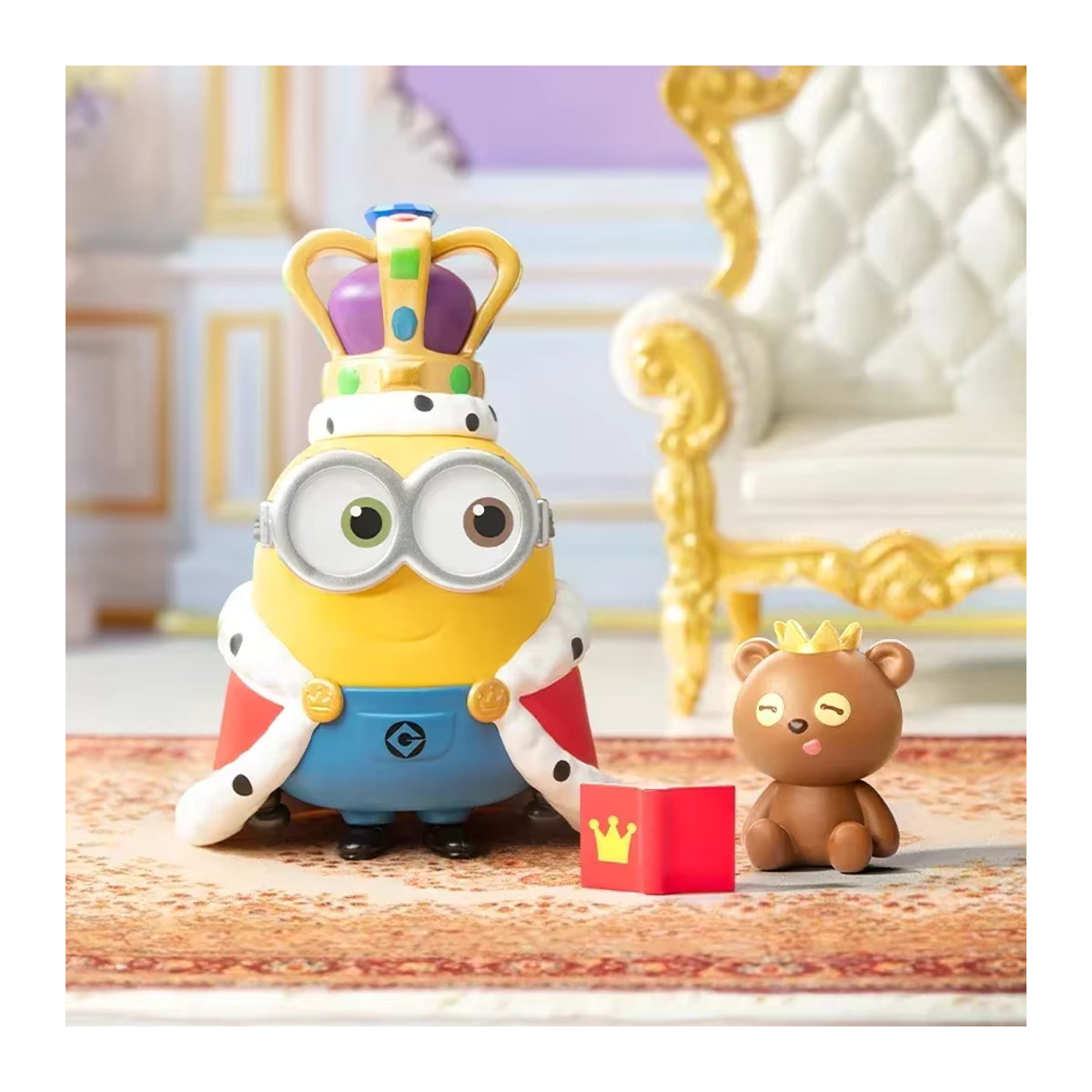POP MART Minions Bedtime Stories Bob und Tim Series Blind Box Action Figure in Gelb - Bild 3
