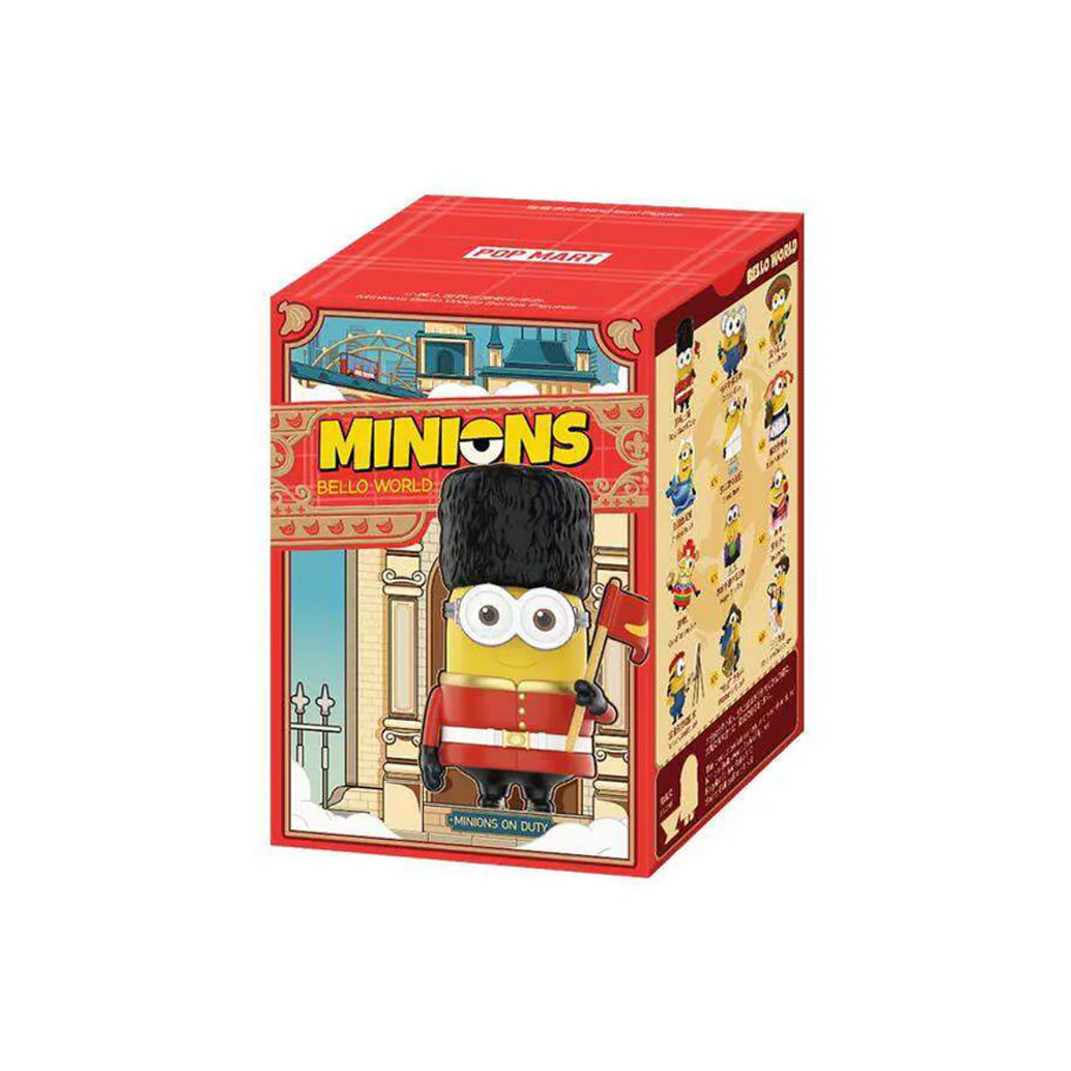 POP MART Minions Bello World Series Blind Box Gelbe Anime-Actionfigur aus Kunststoff als Dekoration für Kinder - Bild 3