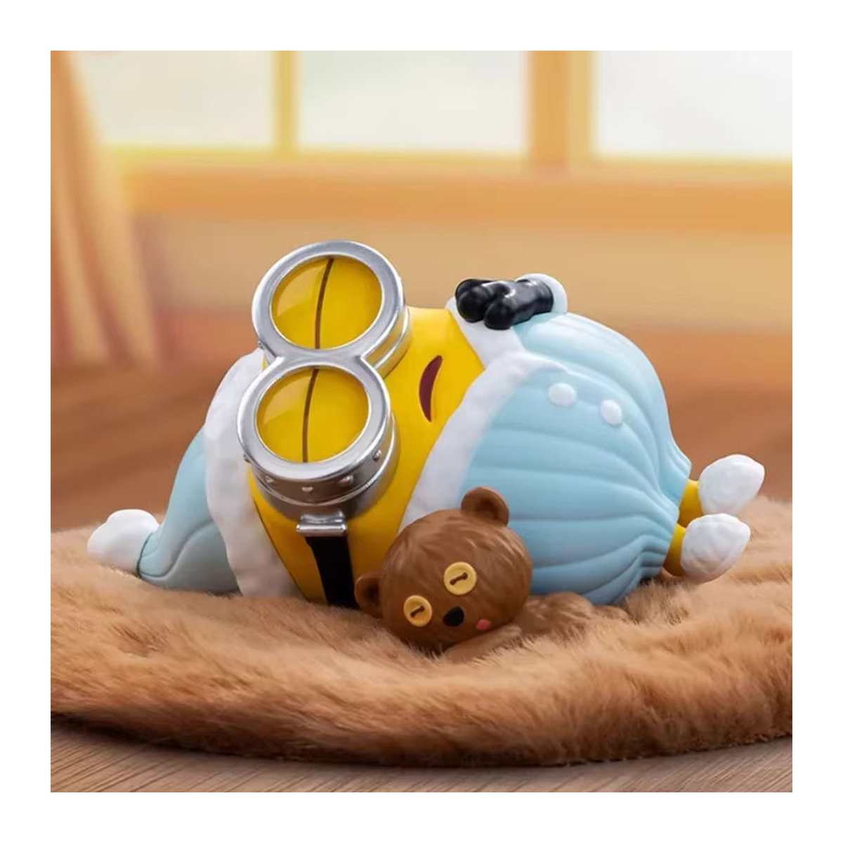 POP MART Minions Lazy Every Day Series Blind Box Mehrfarbige Actionfigur aus Kunststoff für Kinder und Sammler - Bild 2