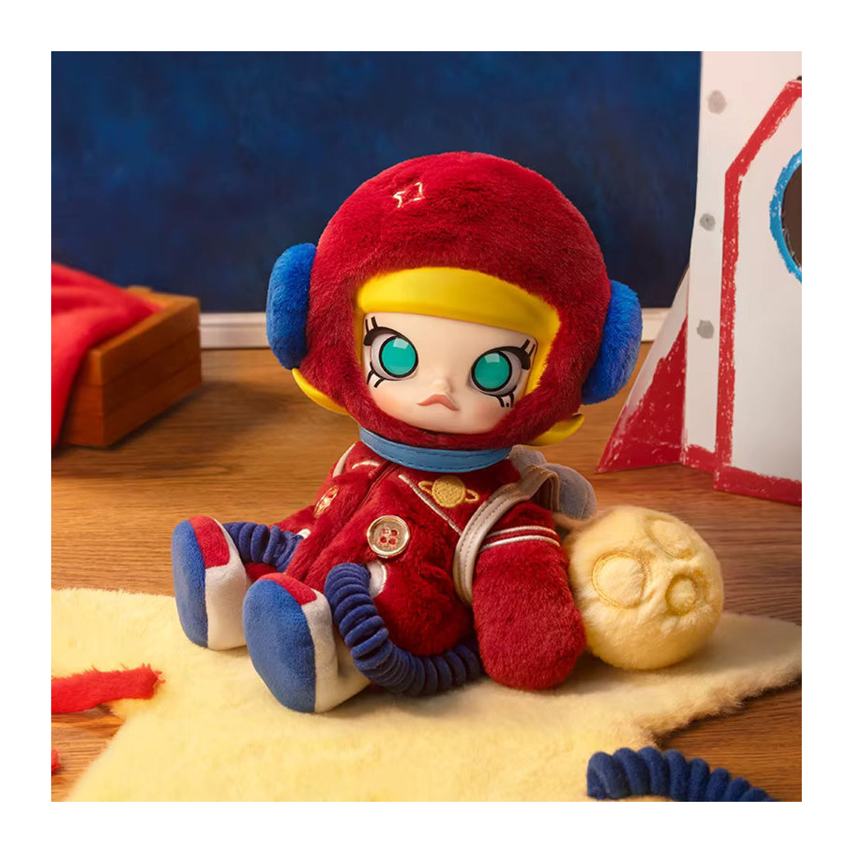 POP MART MOLLY Hello Moon 1/8 Actionfigur Limited Edition mehrfarbig - Bild 3
