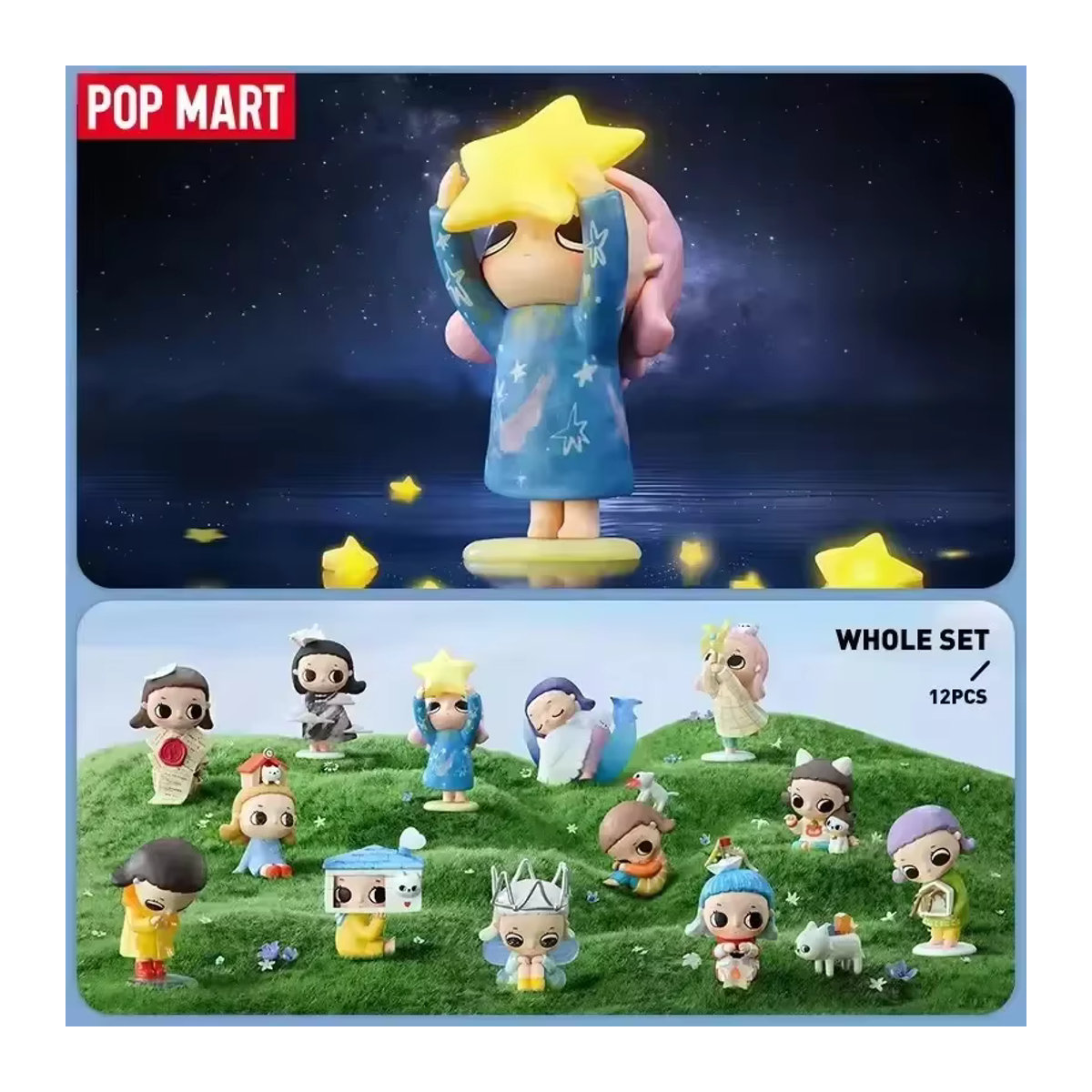 POP MART Nyota Growing Up By Your Way Serie Blind Box mit Anime Figuren für Mädchen in Mehrfarbig - Bild 1