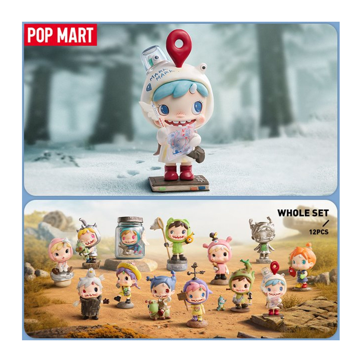 POP MART Polar-Season 2 Hidden Forest Path Serie Figuren, mehrfarbig - Bild 1