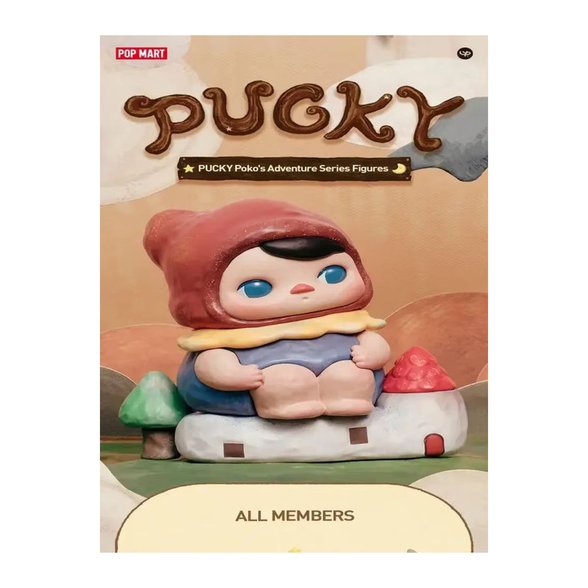 POP MART PUCKY Poko's Adventure Series Blind Box Actionfigur Mehrfarbig aus Kunststoff - Bild 2
