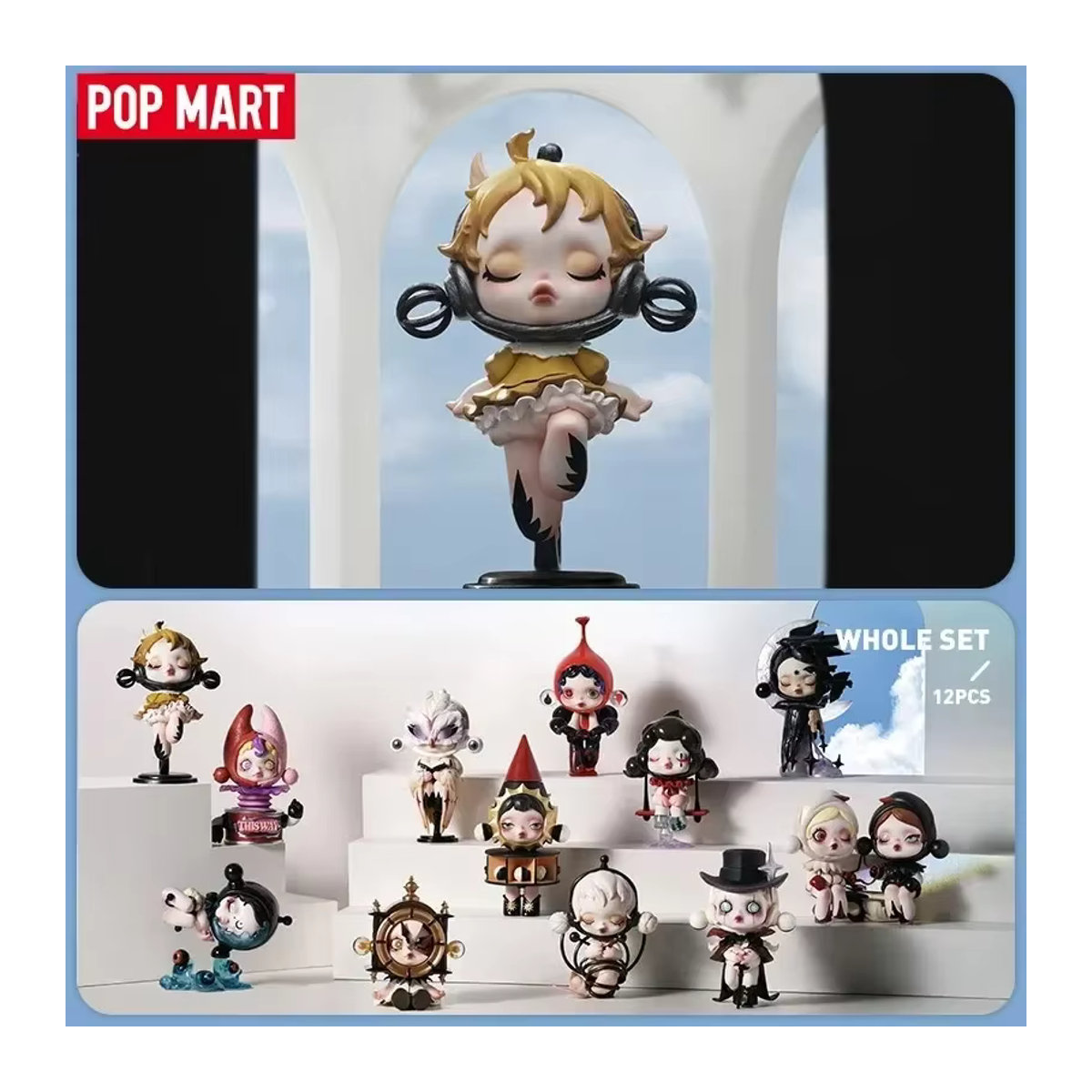 POP MART Skullpanda Bild der Reality Serie Blind Box Actionfigur mehrfarbig - Bild 1
