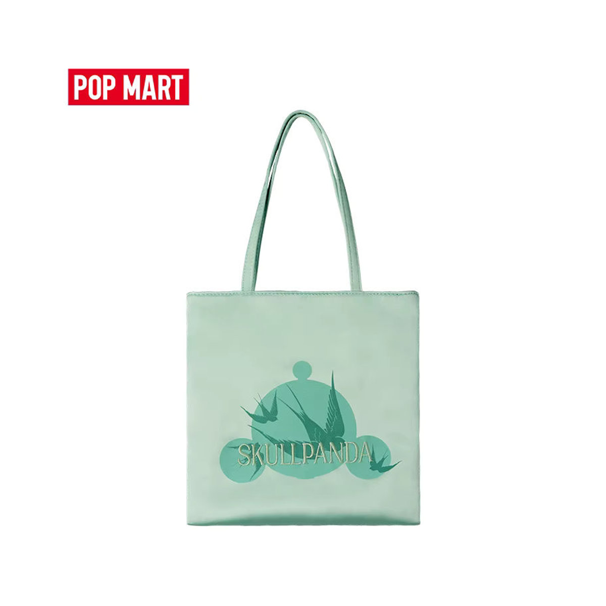 POP MART SKULLPANDA Die Handtasche der Mirage-Serie Dekoration in Grün aus Textil - Bild 3
