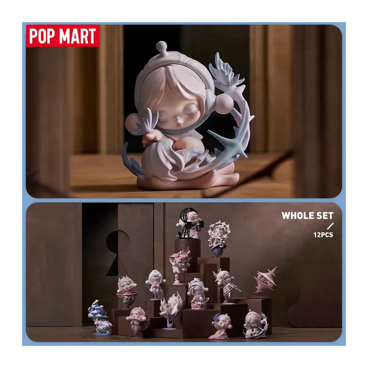 POP MART Skullpanda Die Paradox Serie Blind Box Mystery Box Anime Action Figure aus Kunstharz, mehrfarbig - Bild 2