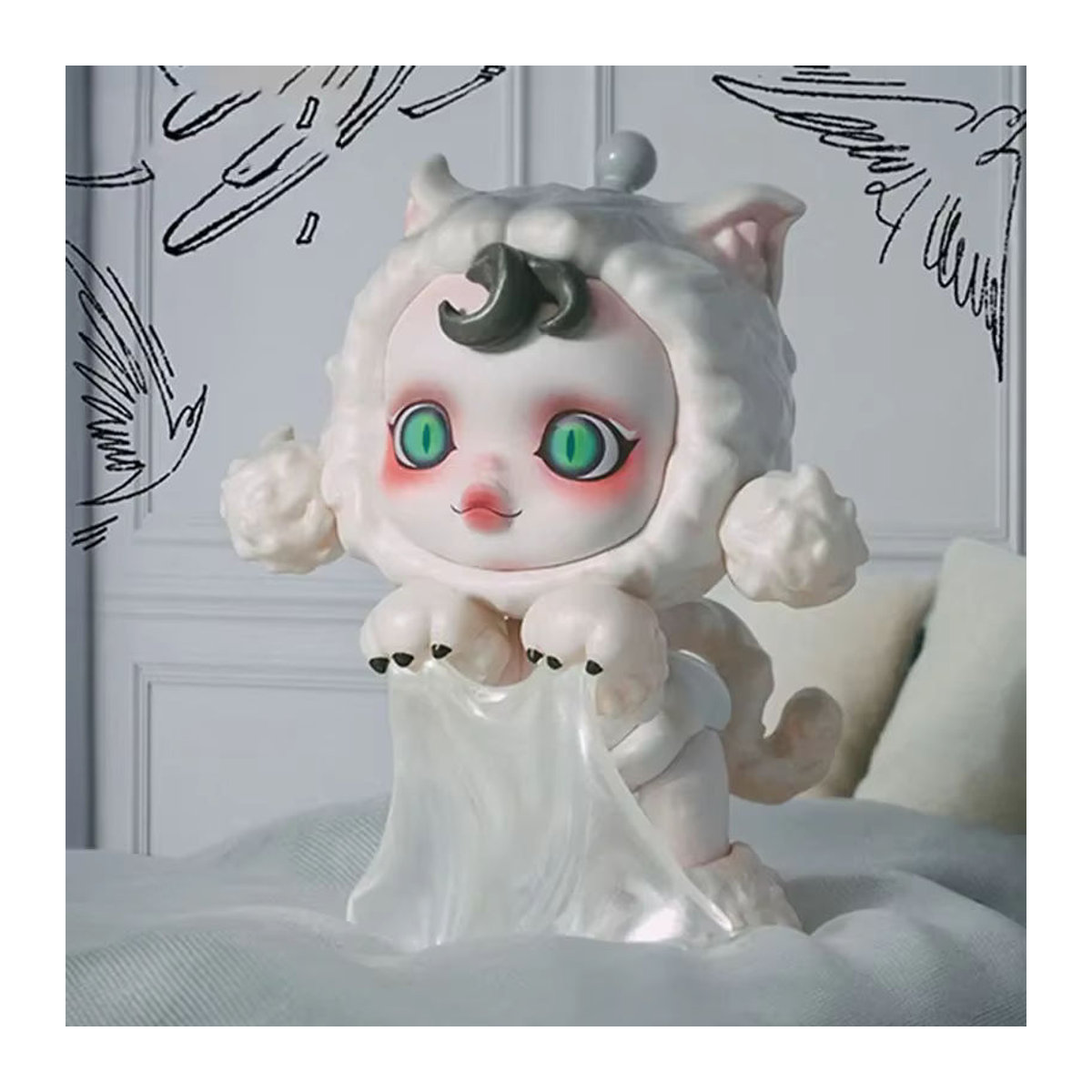 POP MART Skullpanda Everyday Wonderland Serie Blind Box Mehrfarbiges Kawaii Anime Action Figure Spielzeug aus Kunststoff - Bild 2