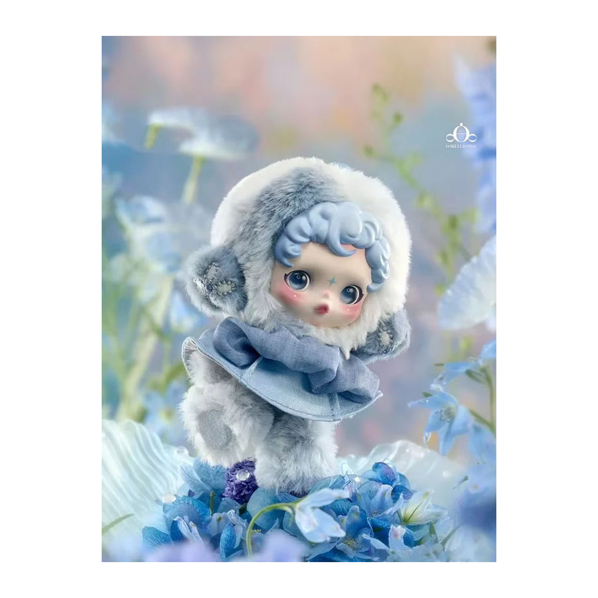 POP MART SKULLPANDA L Impressionismus Serie Blind Box Mehrfarbige Anime Action Figure aus Kunststoff - Bild 3