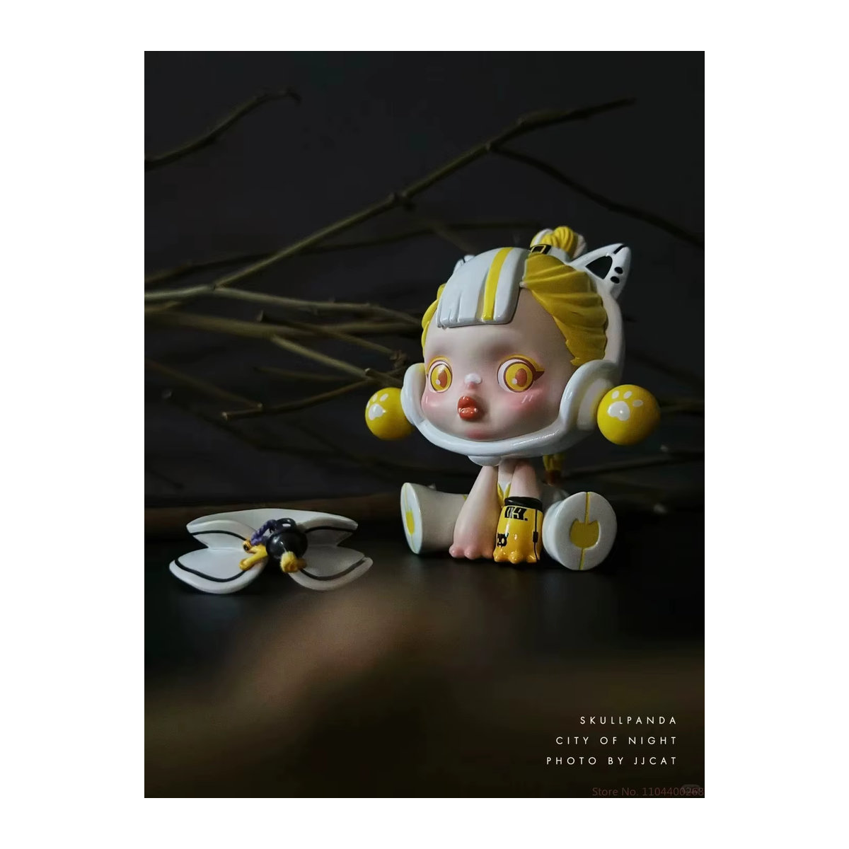 POP MART Skullpanda Night City Serie Blind Box Cyberpunk-Thema Figuren in mehrfarbig - Bild 4