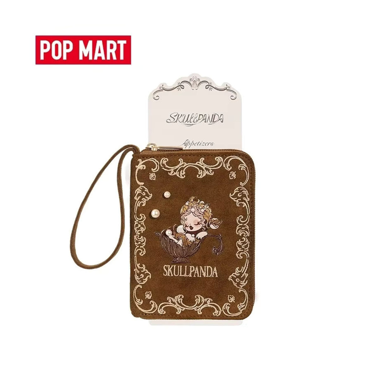 POP MART SKULLPANDA The Feast Begins Series Reisepasshülle Blindbox mit dekorativen Figuren in Braun - Bild 4
