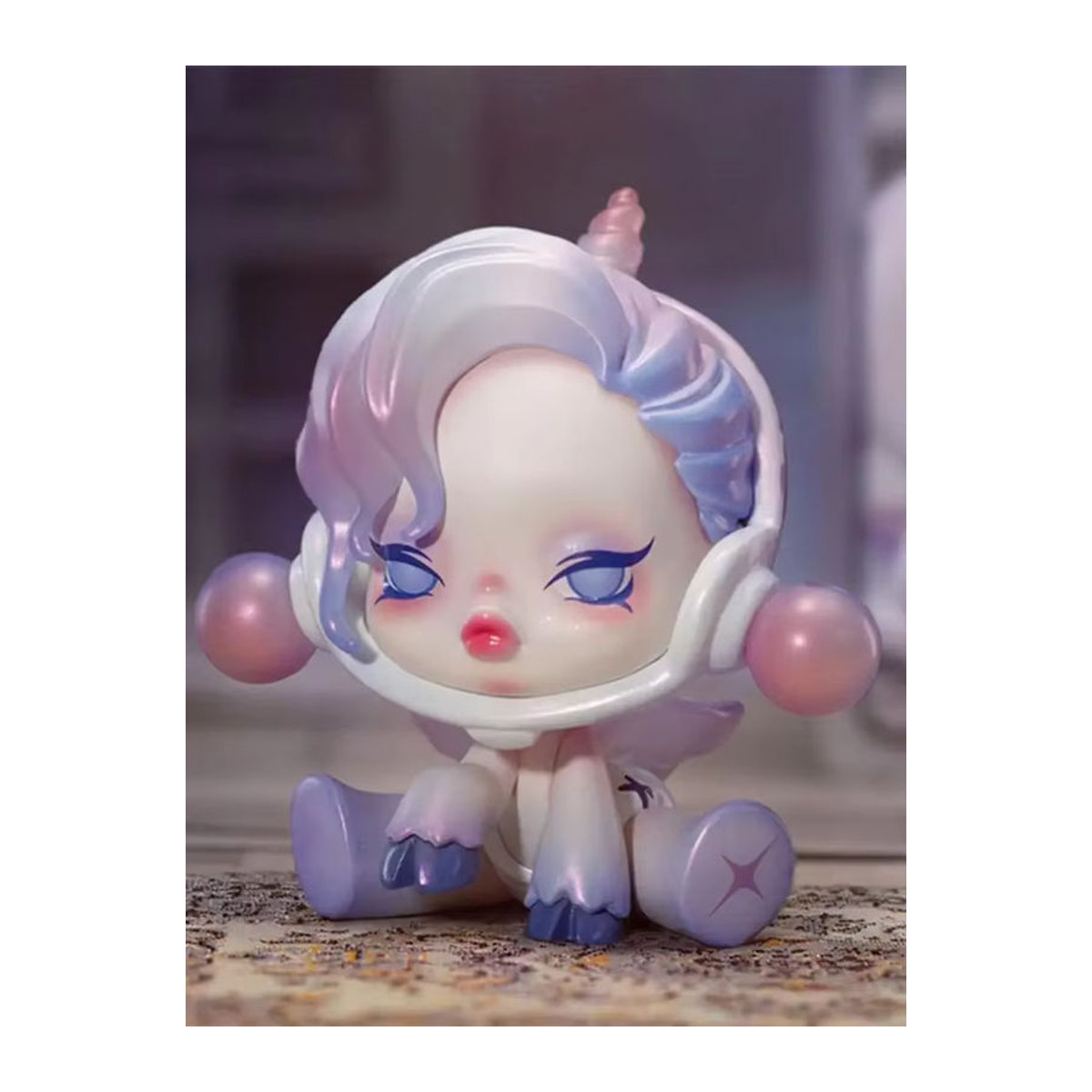 Pop Mart Skullpanda The Mare of Animals Serie Blind Box Mystery Box mit niedlichen Anime Figuren als Ornamente in Grau und Mehrfarbig - Bild 4
