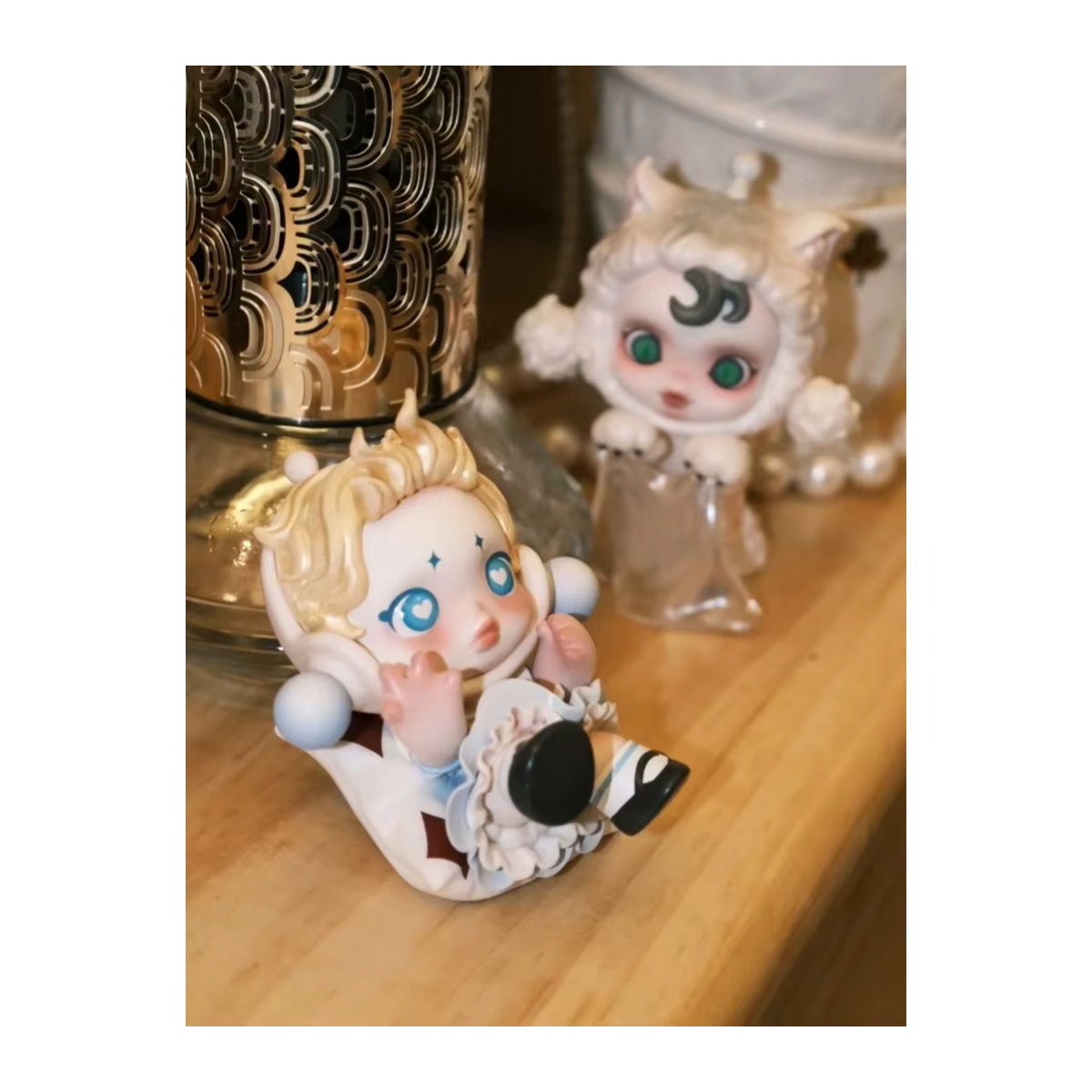 POP MART Skullpanda Wunderland Serie Blind Box Sammelfigur für Mädchen, mehrfarbig - Bild 2