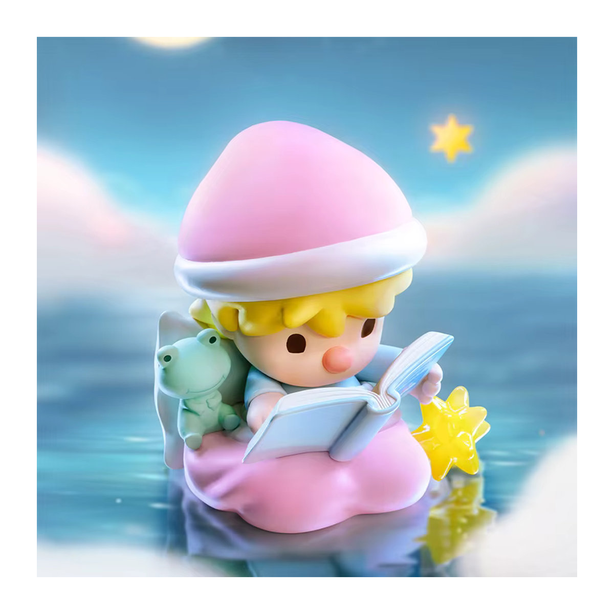 Pop Mart Sweet Bean Sleeping Story Figur in Mehrfarbig - Bild 2