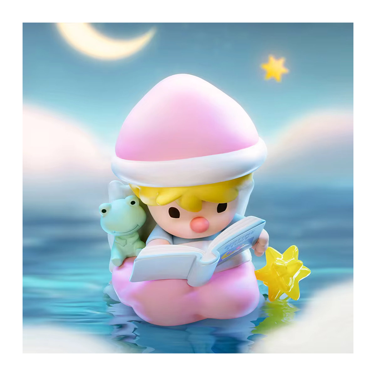 Pop Mart Sweet Bean Sleeping Story Figur in Mehrfarbig - Bild 3