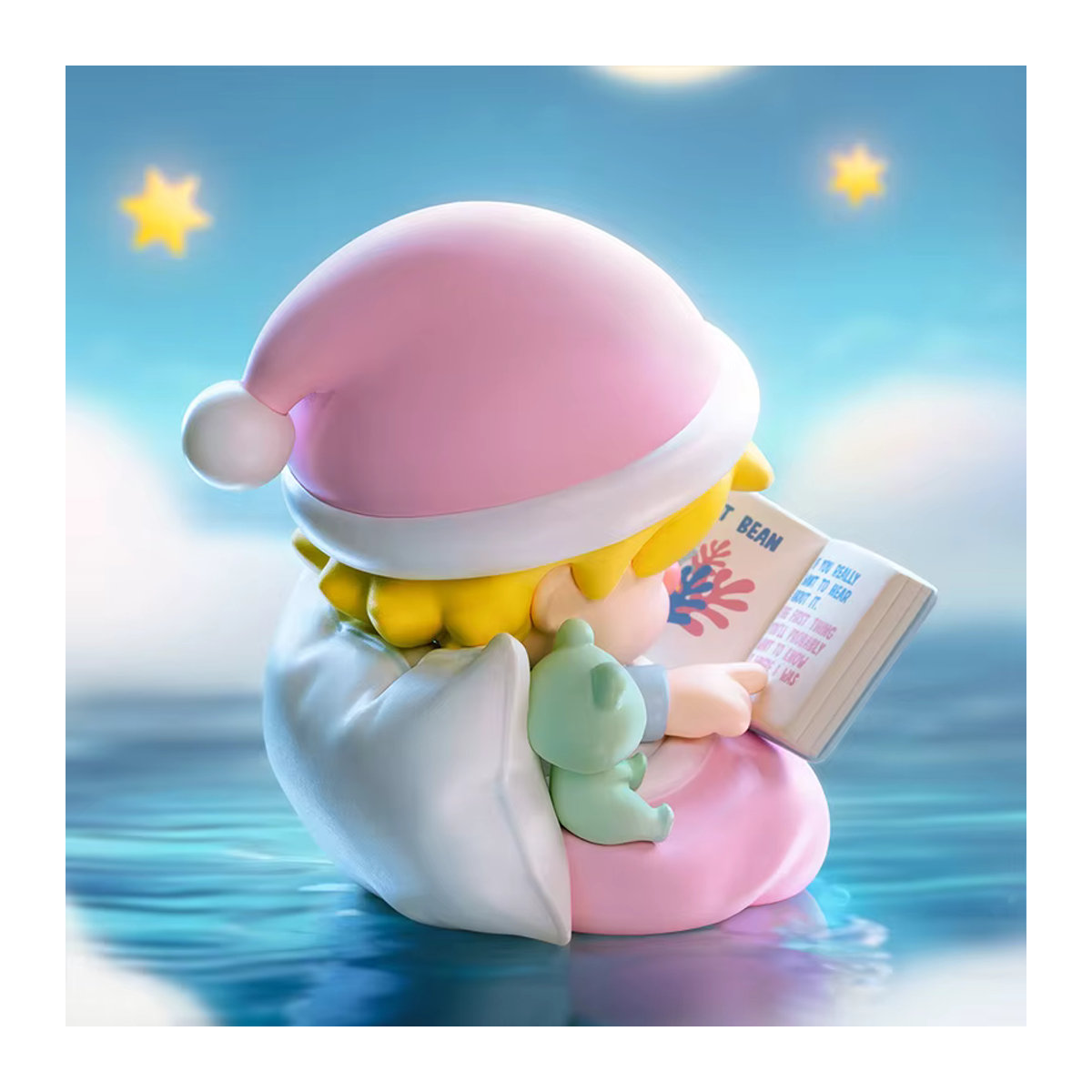 Pop Mart Sweet Bean Sleeping Story Figur in Mehrfarbig - Bild 4