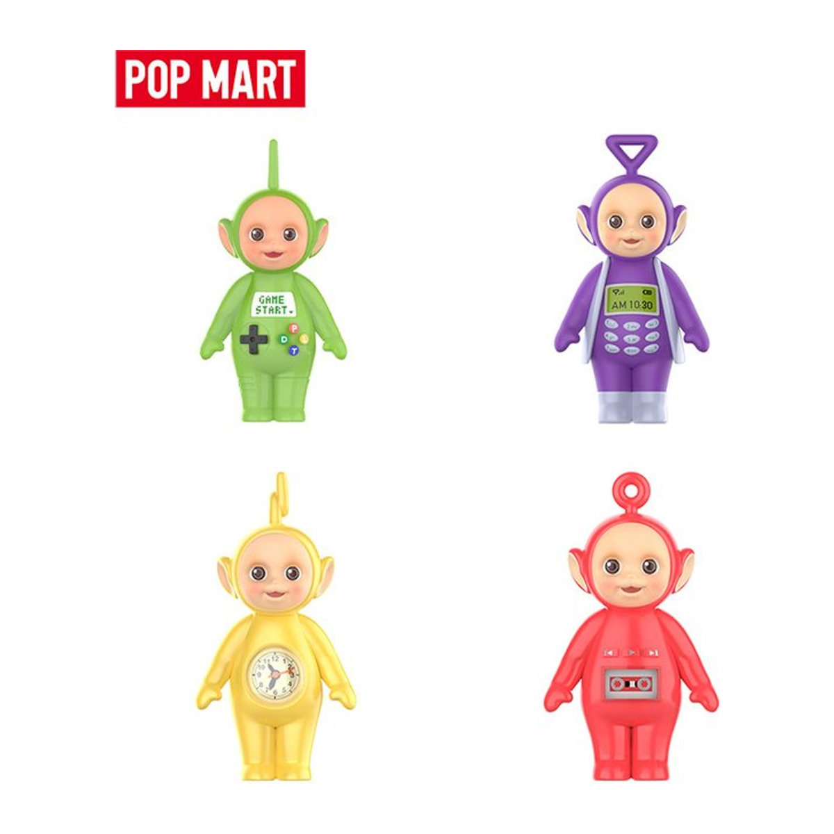 POP MART Teletubbies Trendige Figuren Set, mehrfarbig - Bild 1