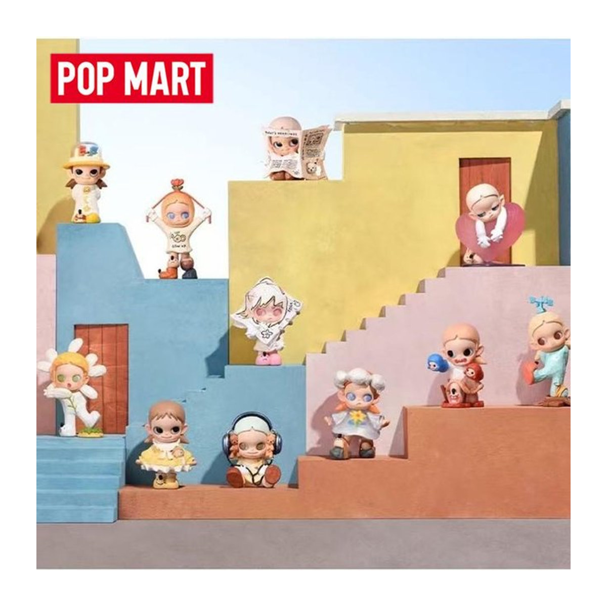 POP MART Zsiga Under The Sun Serie Mystery Box Blind Box Überraschungsspielzeug mit mehrfarbigen Figuren aus Kunststoff - Bild 1
