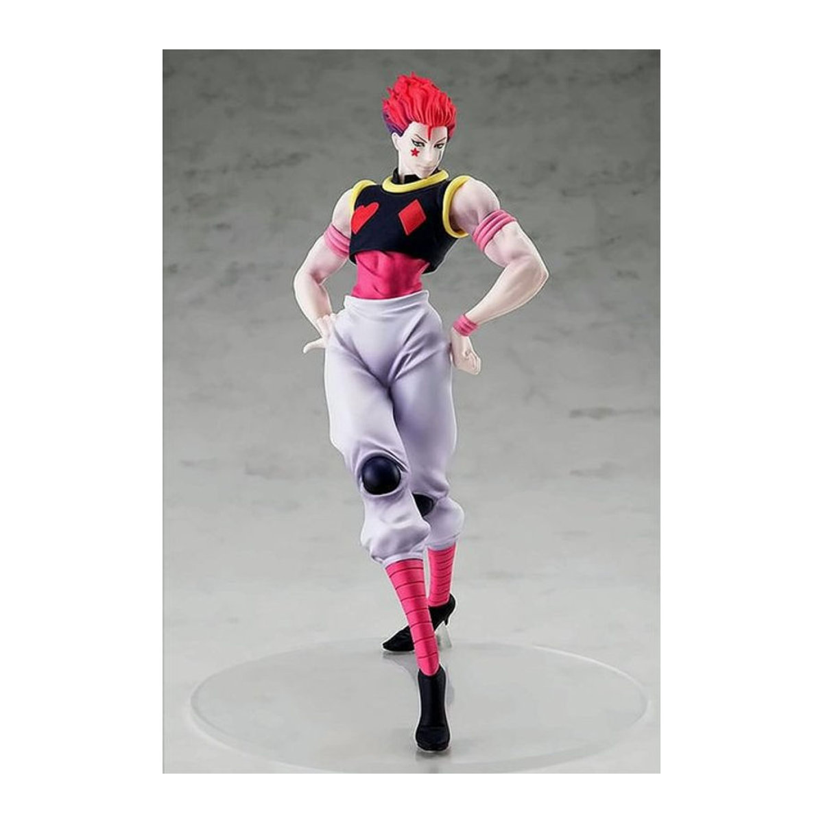 Pop Up Parade Hisoka Figur aus Hunter x Hunter von Good Smile Company, mehrfarbige Kunststofffigur - Bild 1