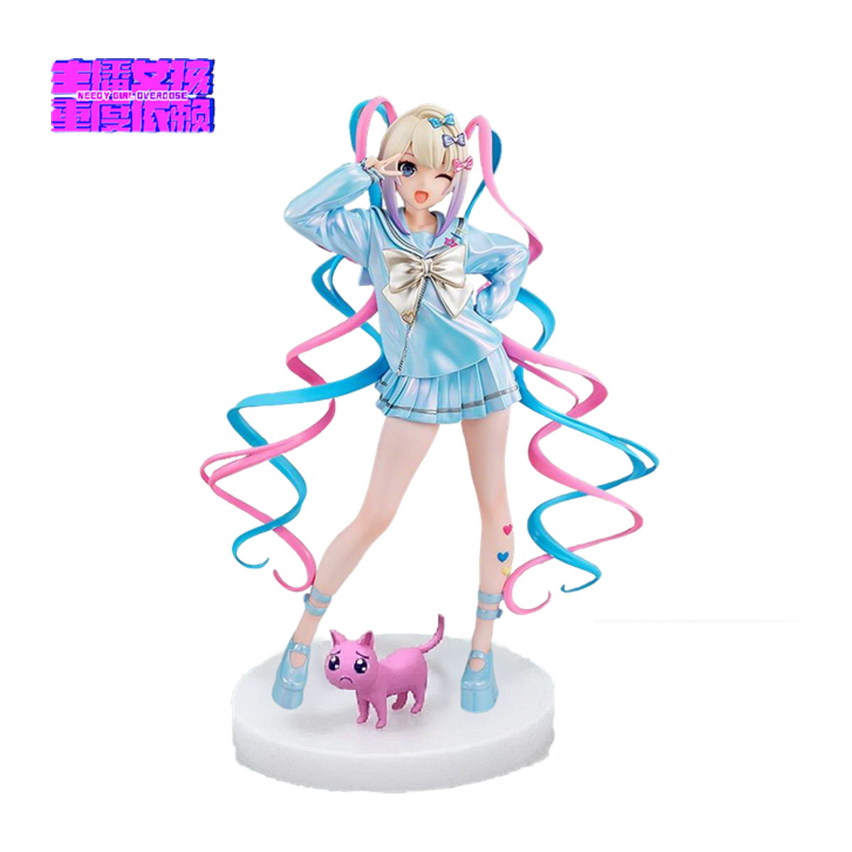 Pop Up Parade KAngel Anime Figur aus Needy Girl Overdose, mehrfarbige PVC Sammelfigur für Erwachsene - Bild 1