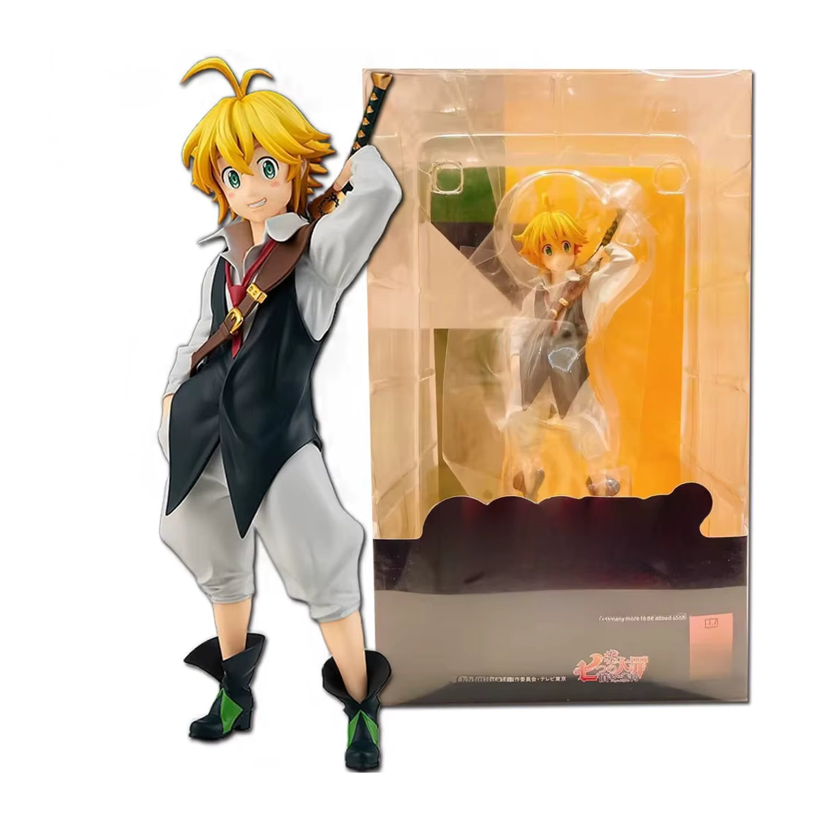 POP UP PARADE Meliodas Die Sieben Todsünden Anime Figur aus Kunststoff, mehrfarbig - Bild 3