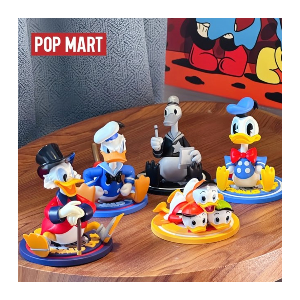 Popmart Donald Duck 90. Jubiläums-Serie Blindbox Figuren, mehrfarbig - Bild 1
