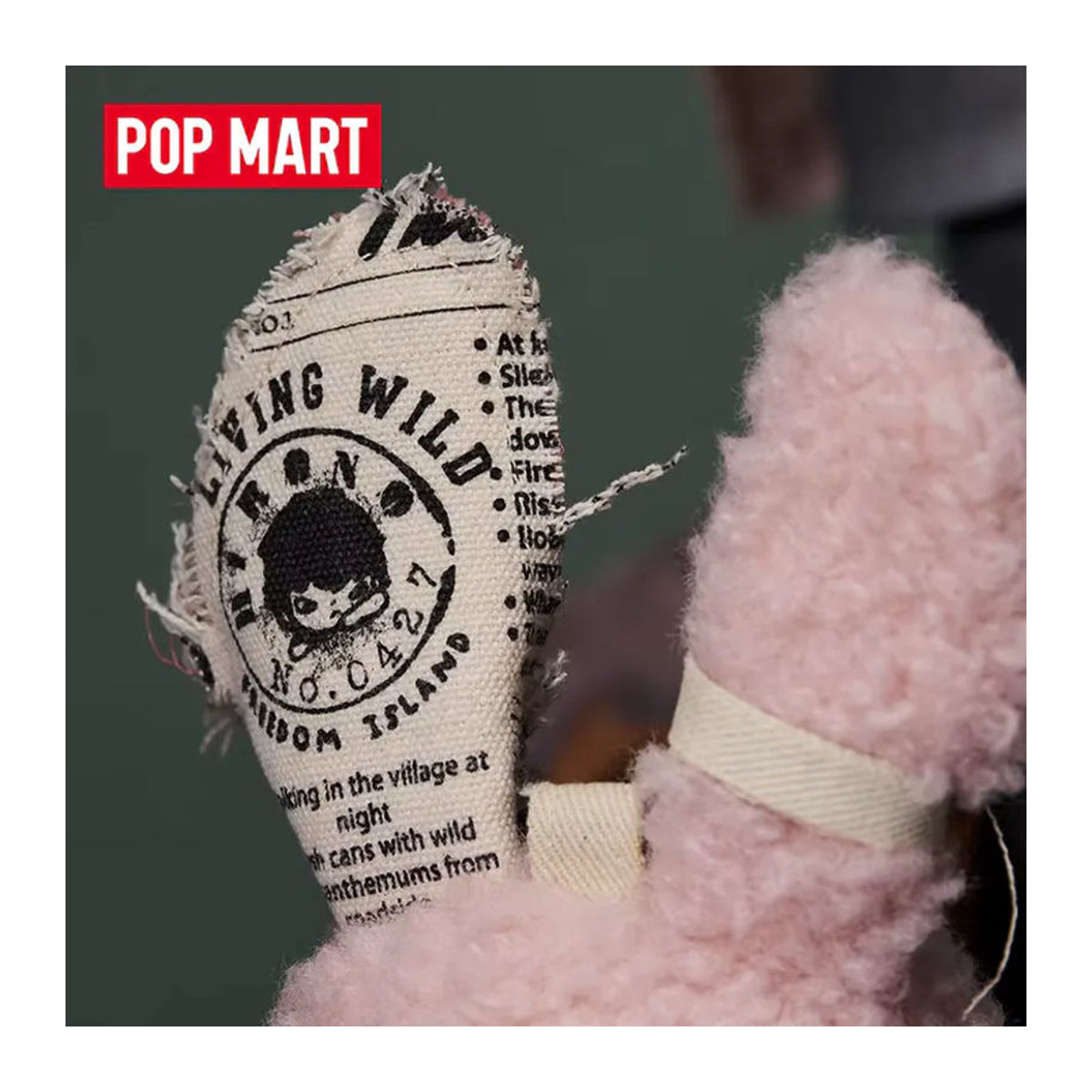 POPMART Hirono Little Hare Blindbox Anime-Figur Schwarz als Sammlermodell und Dekoration - Bild 4