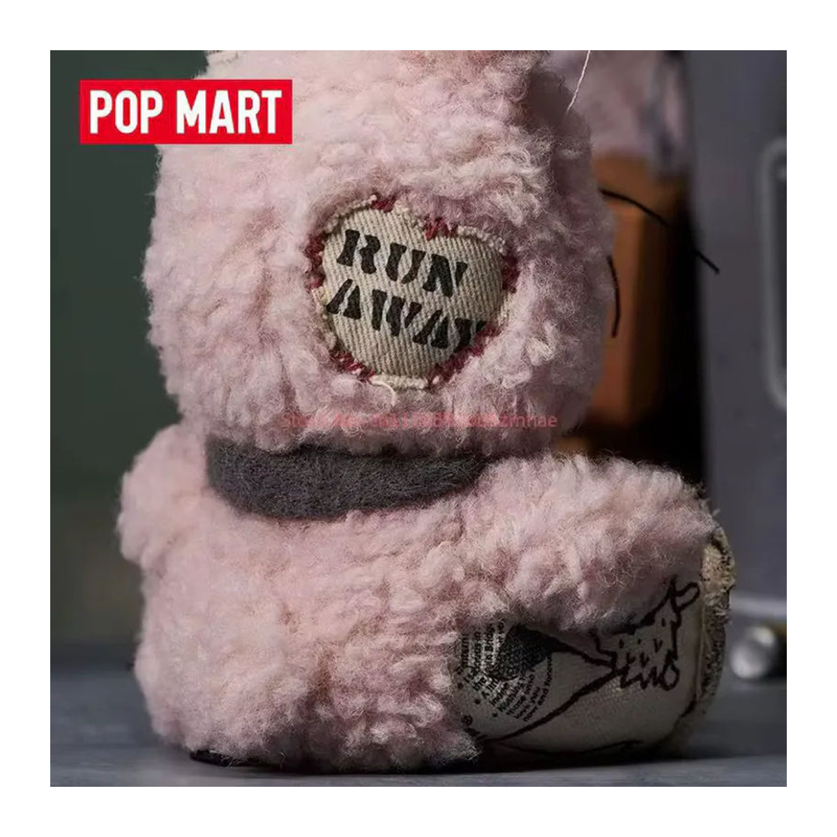POPMART Hirono Little Hare Blindbox Anime-Figur Schwarz als Sammlermodell und Dekoration - Bild 5