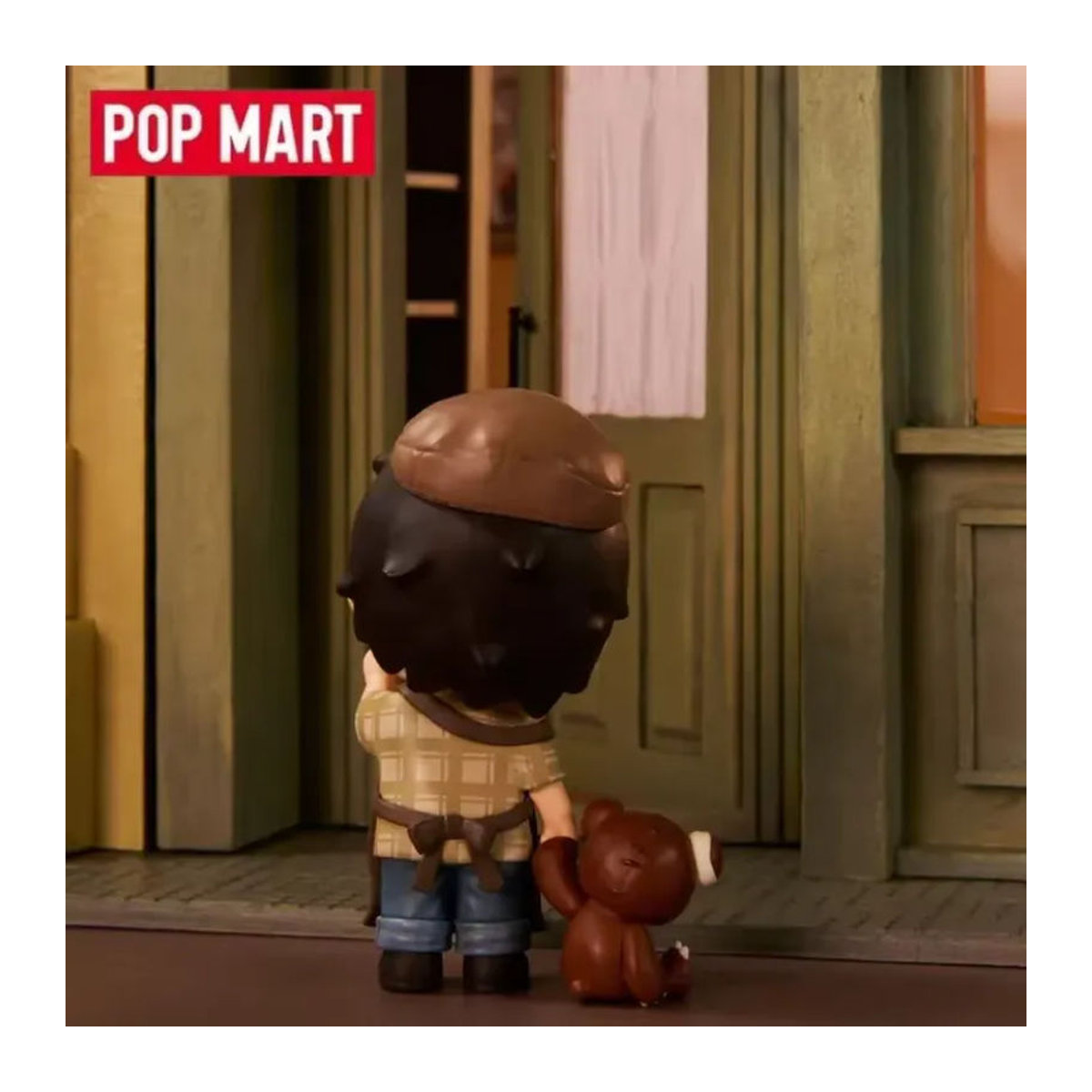 POPMART Hirono Serie Kaffee Blind Box Mystery Box Anime Figur aus Kunststoff in Braun und Mehrfarbig als Desktop Ornament zur Sammlung - Bild 3