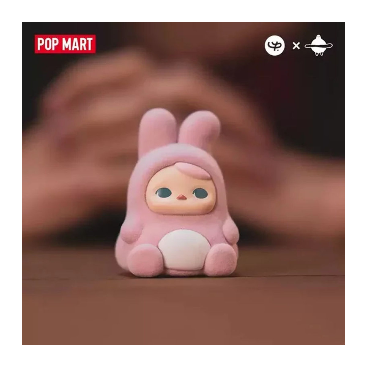 POPMART PUCKY ANIMAL BEANIES Blind Box Serie – Niedliche Anime Tier Figuren aus Kunststoff in Rosa als Desktop Ornament und Sammlerstück - Bild 1