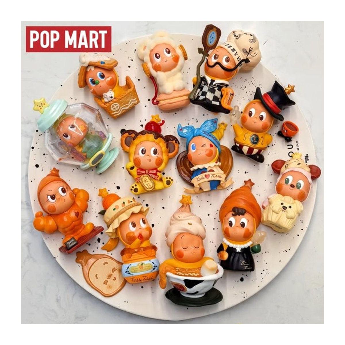 POPMART Twinkle Twinkle Savor The Moment Serie Blind Box Figuren aus Kunststoff in Mehrfarbig - Bild 1