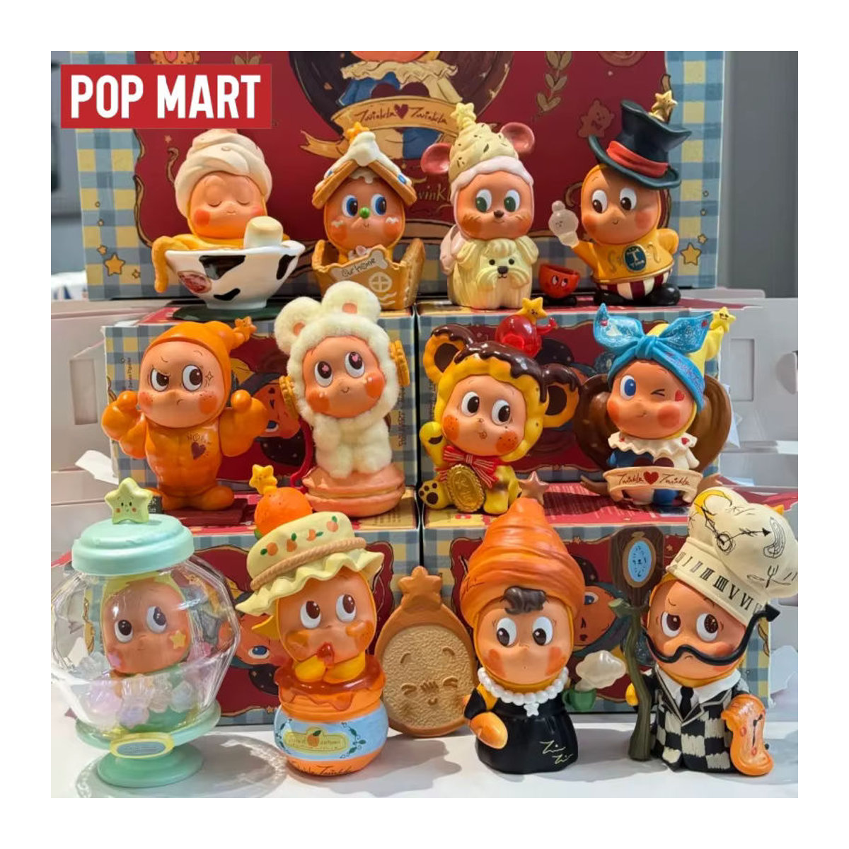 POPMART Twinkle Twinkle Savor The Moment Serie Blind Box Figuren aus Kunststoff in Mehrfarbig - Bild 3
