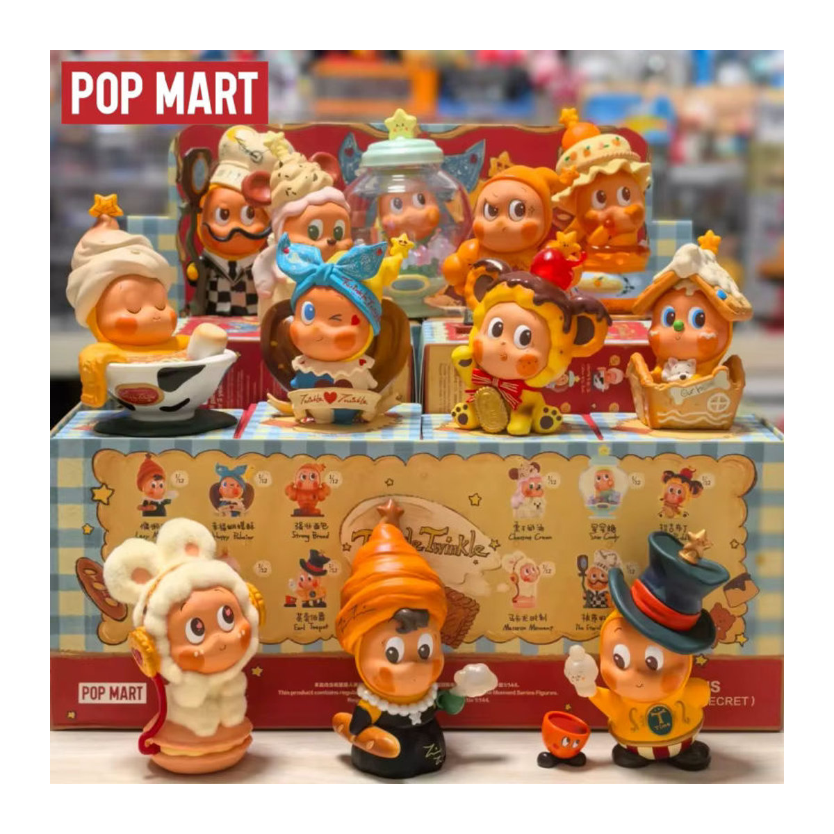 POPMART Twinkle Twinkle Savor The Moment Serie Blind Box Figuren aus Kunststoff in Mehrfarbig - Bild 4
