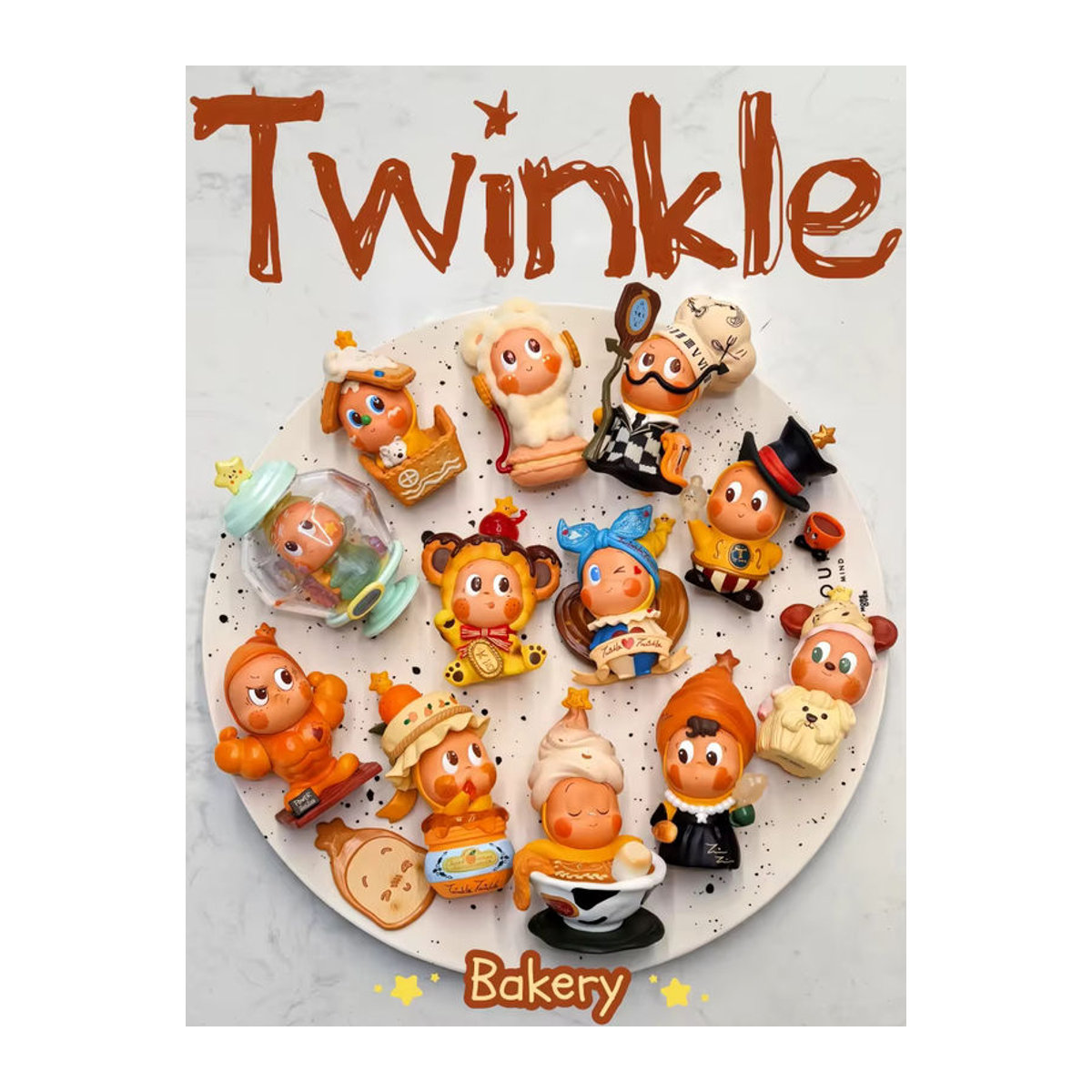 POPMART Twinkle Twinkle Savor The Moment Serie Blind Box Figuren aus Kunststoff in Mehrfarbig - Bild 7