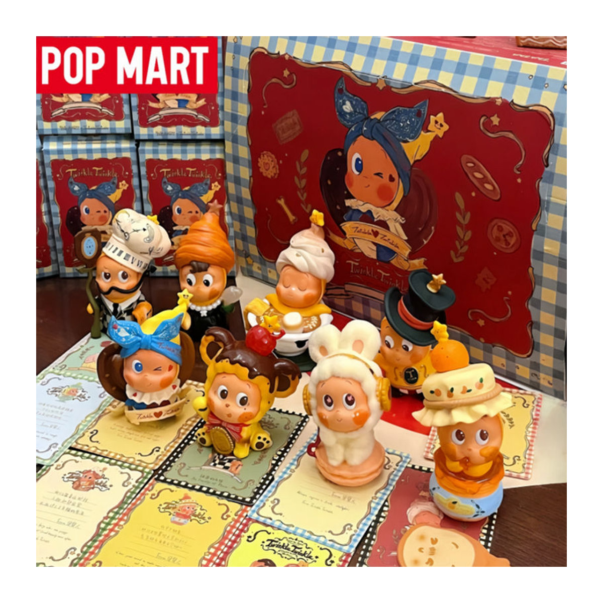 POPMART Twinkle Twinkle Savor The Moment Serie Blind Box Sammelfiguren aus Kunststoff in Mehrfarbig - Bild 1