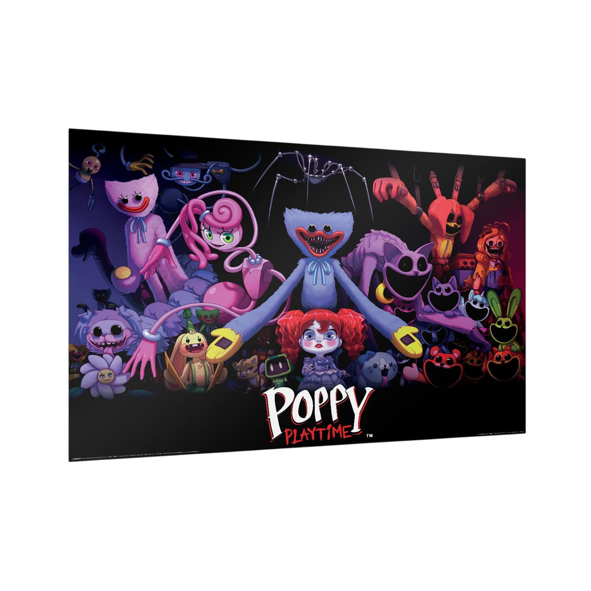 Poppy Playtime Maxi Poster mehrfarbig schwarz B: 91.5 cm x H: 91.5 cm - Bild 2