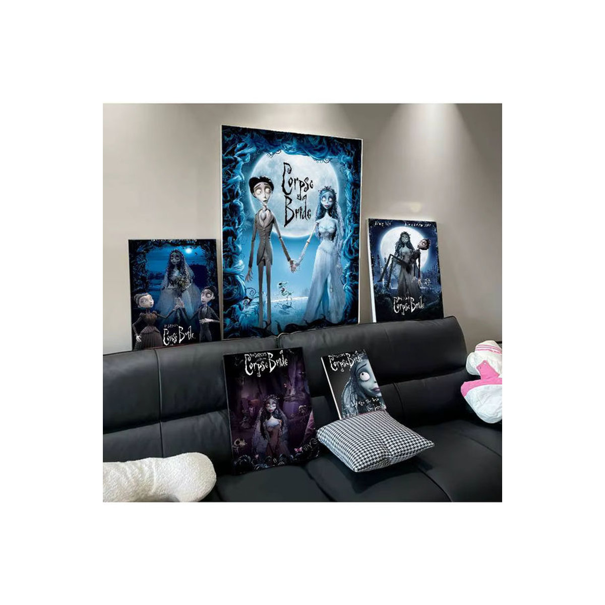 Potdemiel Anime C-Corpse Bride Vintage Poster, mehrfarbiges Porträt auf Papier, Rahmenloses Wandbild für deine Dekoration - Bild 7