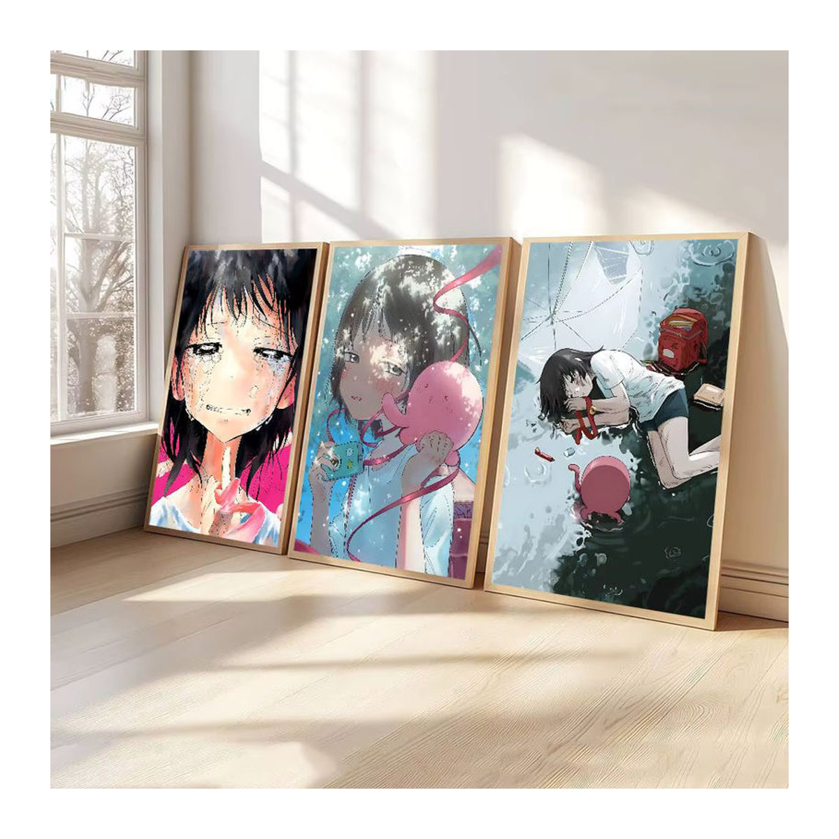 Potdemiel Anime Takopis Original Sin Retro Wandposter aus Kraftpapier, mehrfarbig, rechteckig - Bild 2
