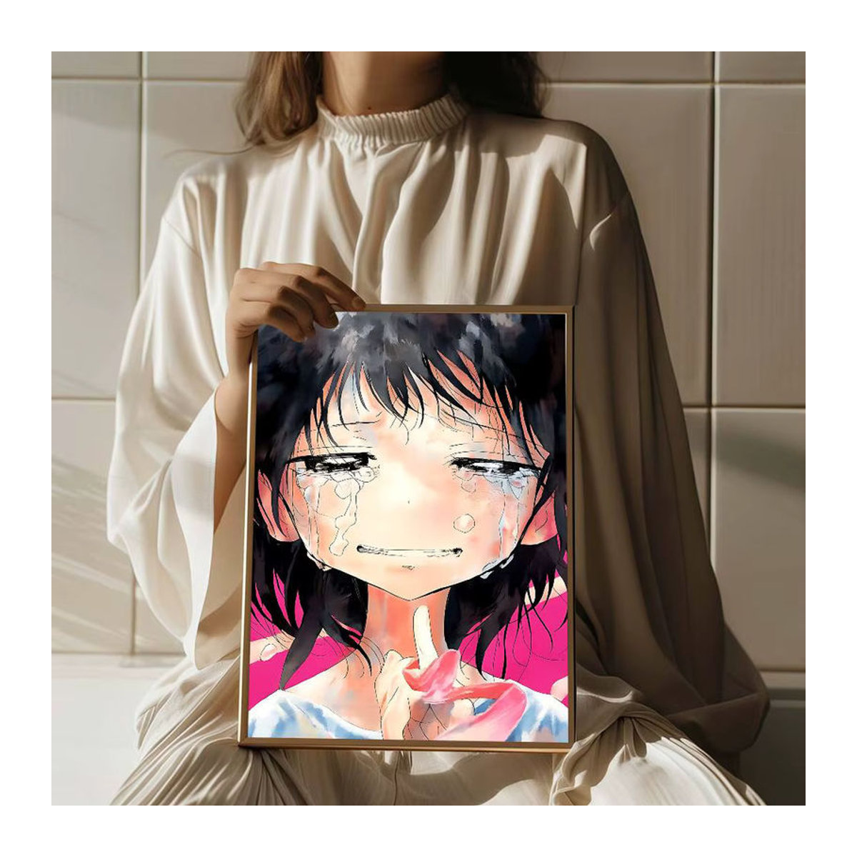 Potdemiel Anime Takopis Original Sin Retro Wandposter aus Kraftpapier, mehrfarbig, rechteckig - Bild 6