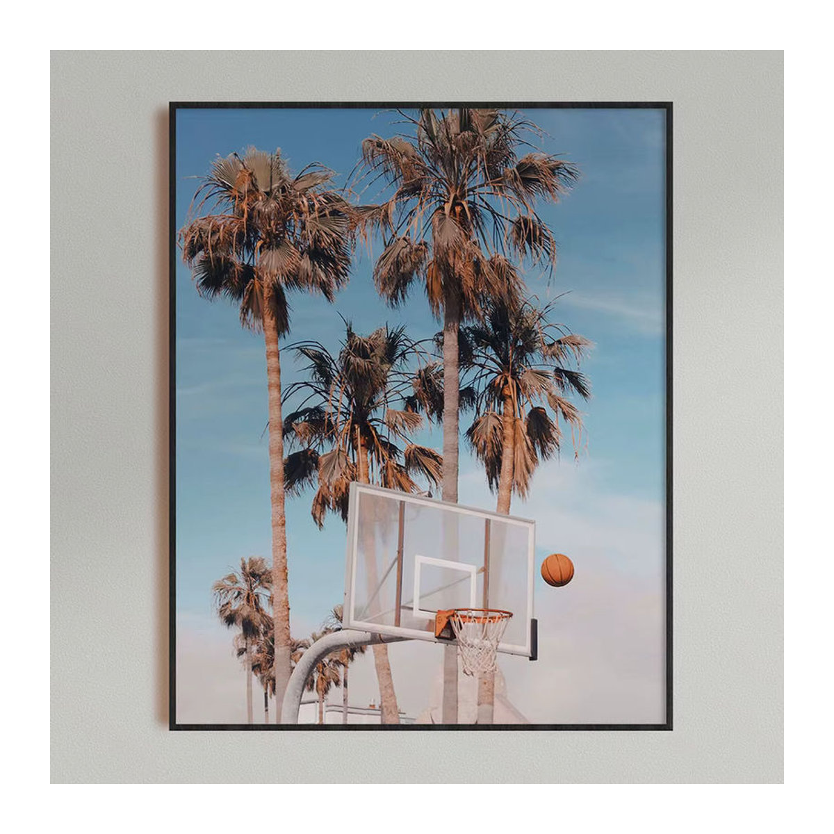 Potdemiel Basketball Leinwand Wandkunst Mehrfarbiges Sport Poster für Teenager - Bild 2