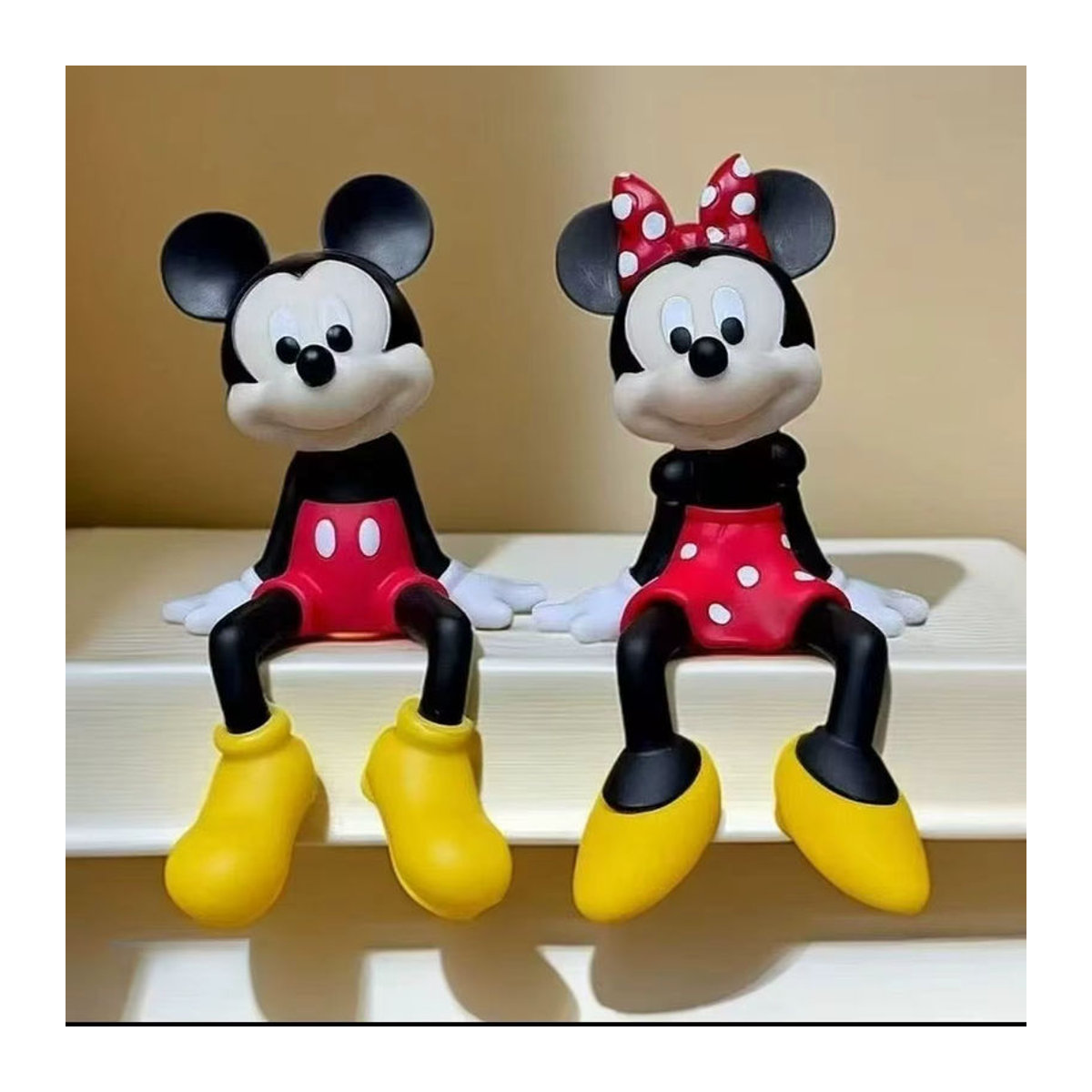 Potdemiel Disney Cartoon Figuren Set Mickey Minnie Donald Daisy Skulpturen aus Kunststoff, mehrfarbig, Höhe: 30 cm - Bild 2