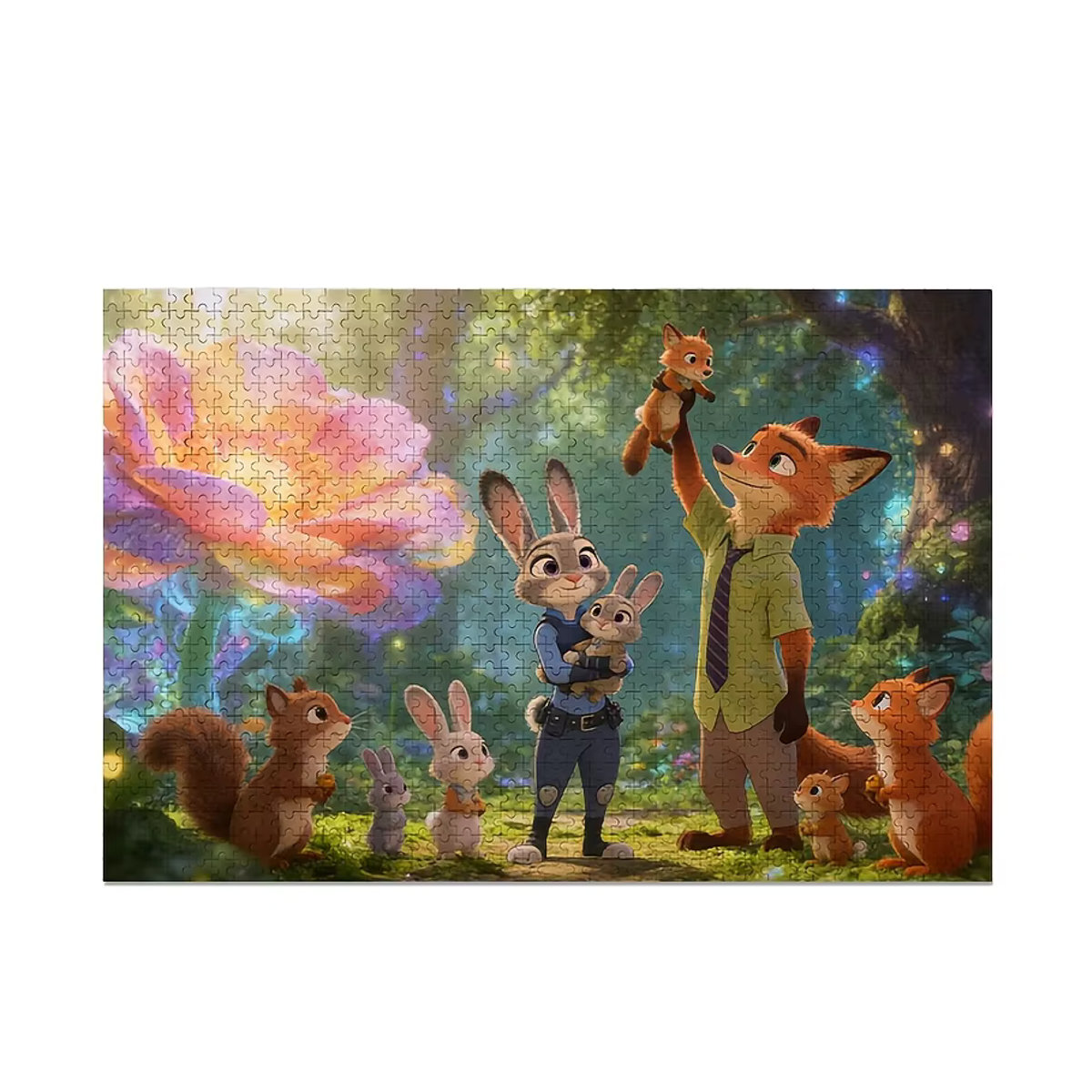 Potdemiel Disney Zootopia Judy Hopps und Nick Wilde Puzzle mit 1000 Teilen für Erwachsene, mehrfarbig, rechteckig - Bild 3