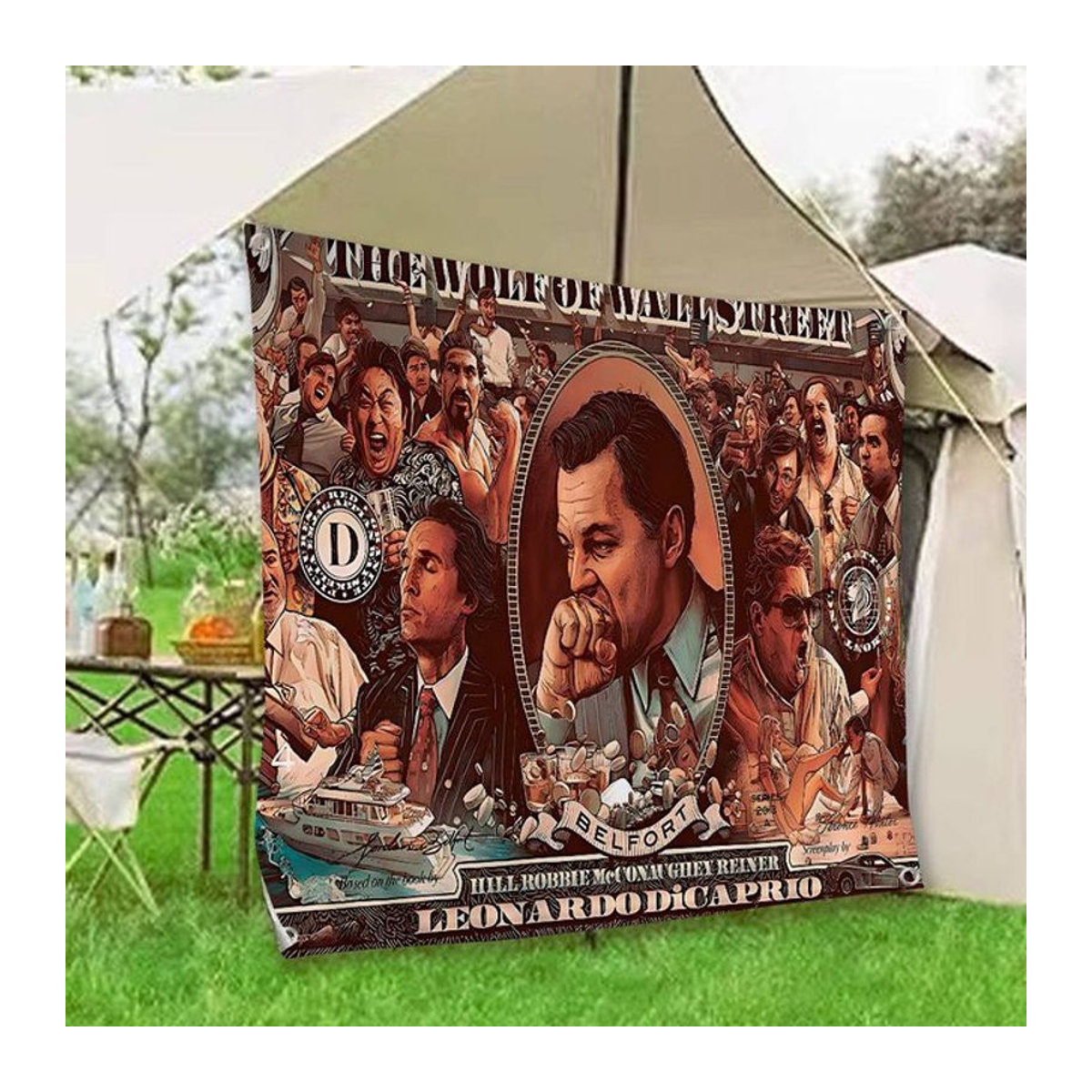Potdemiel Geburtstag Banner The Wolf of Wall Street Dekoration Mehrfarbig - Bild 1