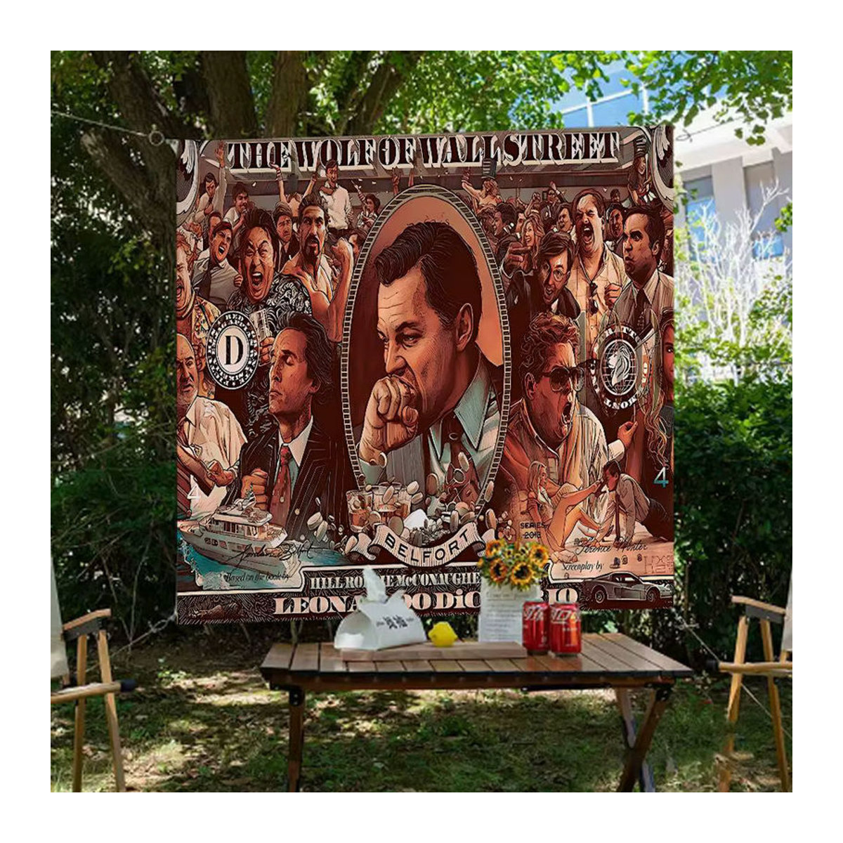 Potdemiel Geburtstag Banner The Wolf of Wall Street Dekoration Mehrfarbig - Bild 5