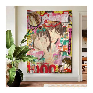 Potdemiel Kimi Ni Todoke Wandteppich im Bohemian Stil, mehrfarbig, B/H: 110 x 80 cm