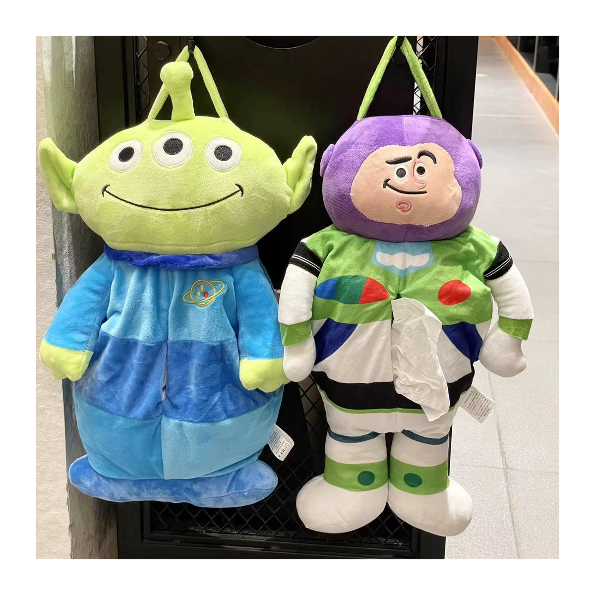 Potdemiel Motiv Taschentuchbox für Kinder mit Buzz Lightyear, Alien und Rex in Mehrfarbig - Bild 2