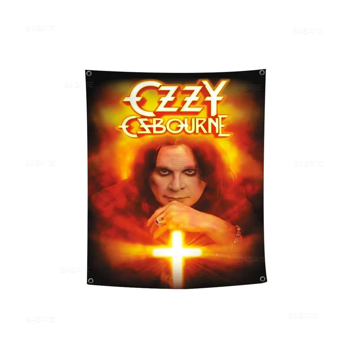 Potdemiel Party Banner Ozzy Osbourne Rock Singer Dekoration mehrfarbig - Bild 7