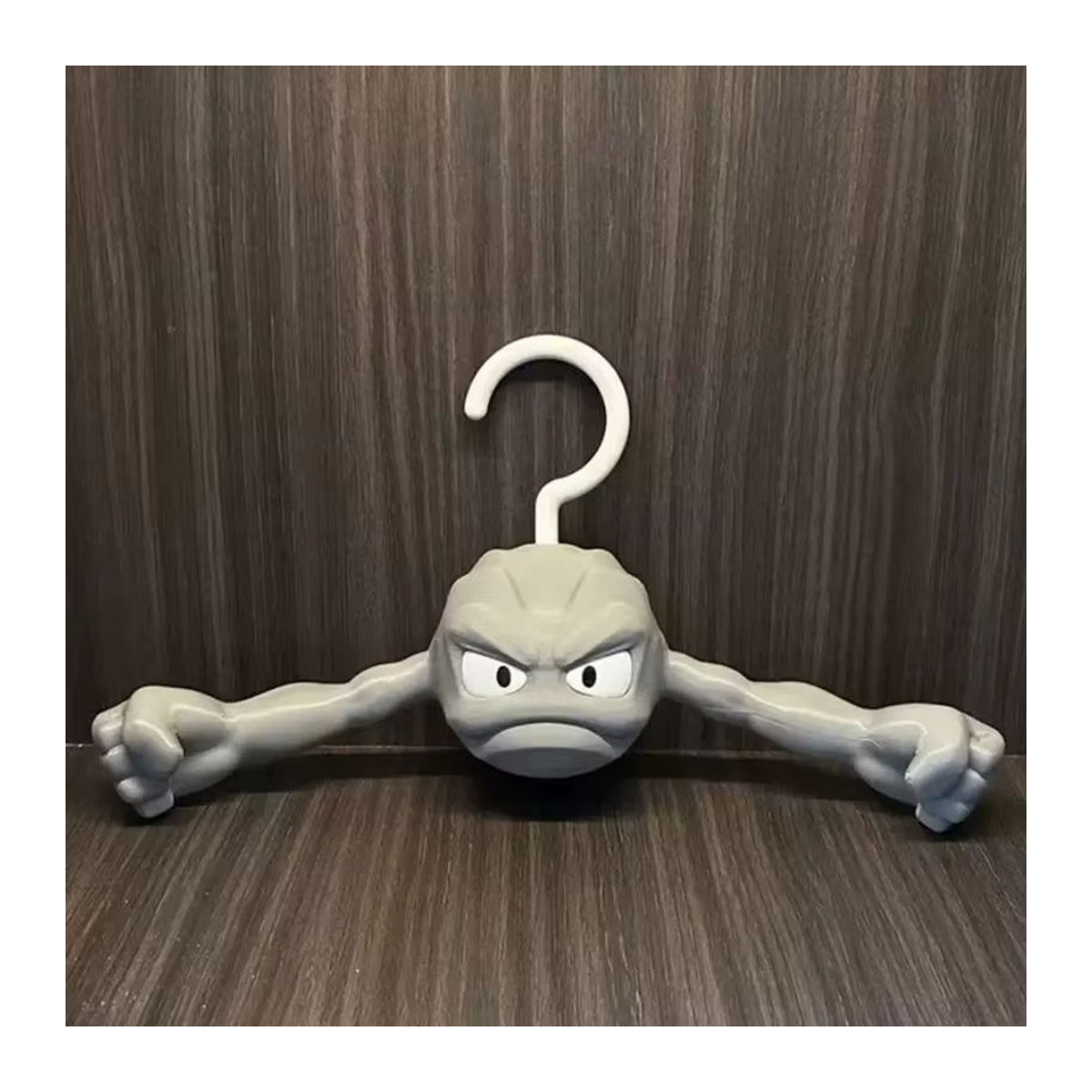 Potdemiel Rock Fist Model Hanger aus Kunststoff, graue 3D-gedruckte Wanddekoration als kreative Kunst und funktionales Geschenk - Bild 3