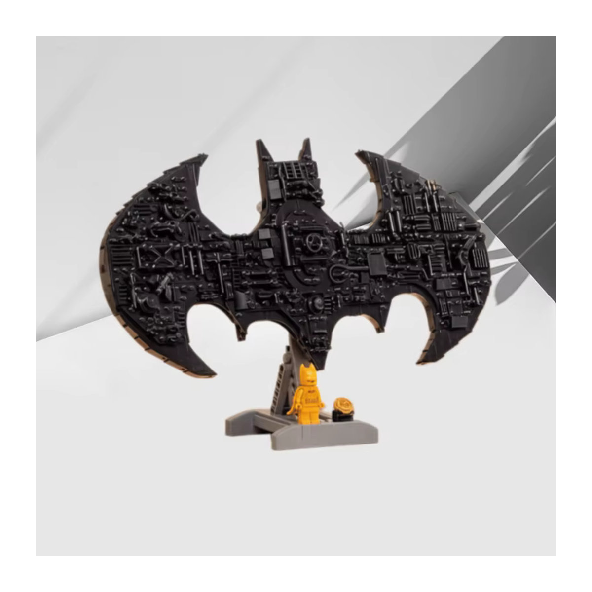 Potdemiel Superhelden 3D Logo Bausatz 76330 Wanddekoration in Schwarz aus Kunststoff mit 678 Teilen - Bild 1